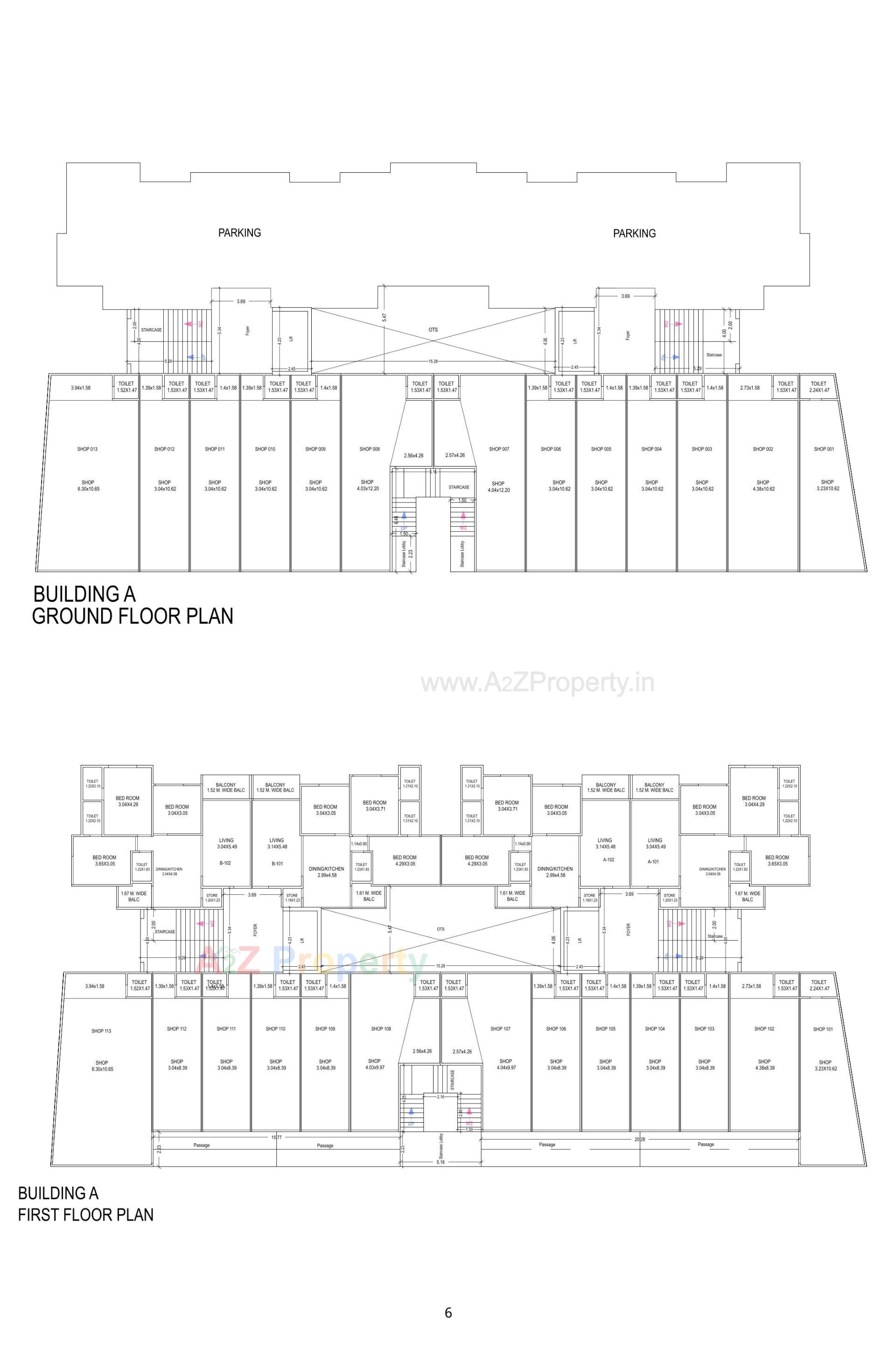 Layout of real estate project Sukirti Vihar located at –, Navsari, Gujarat