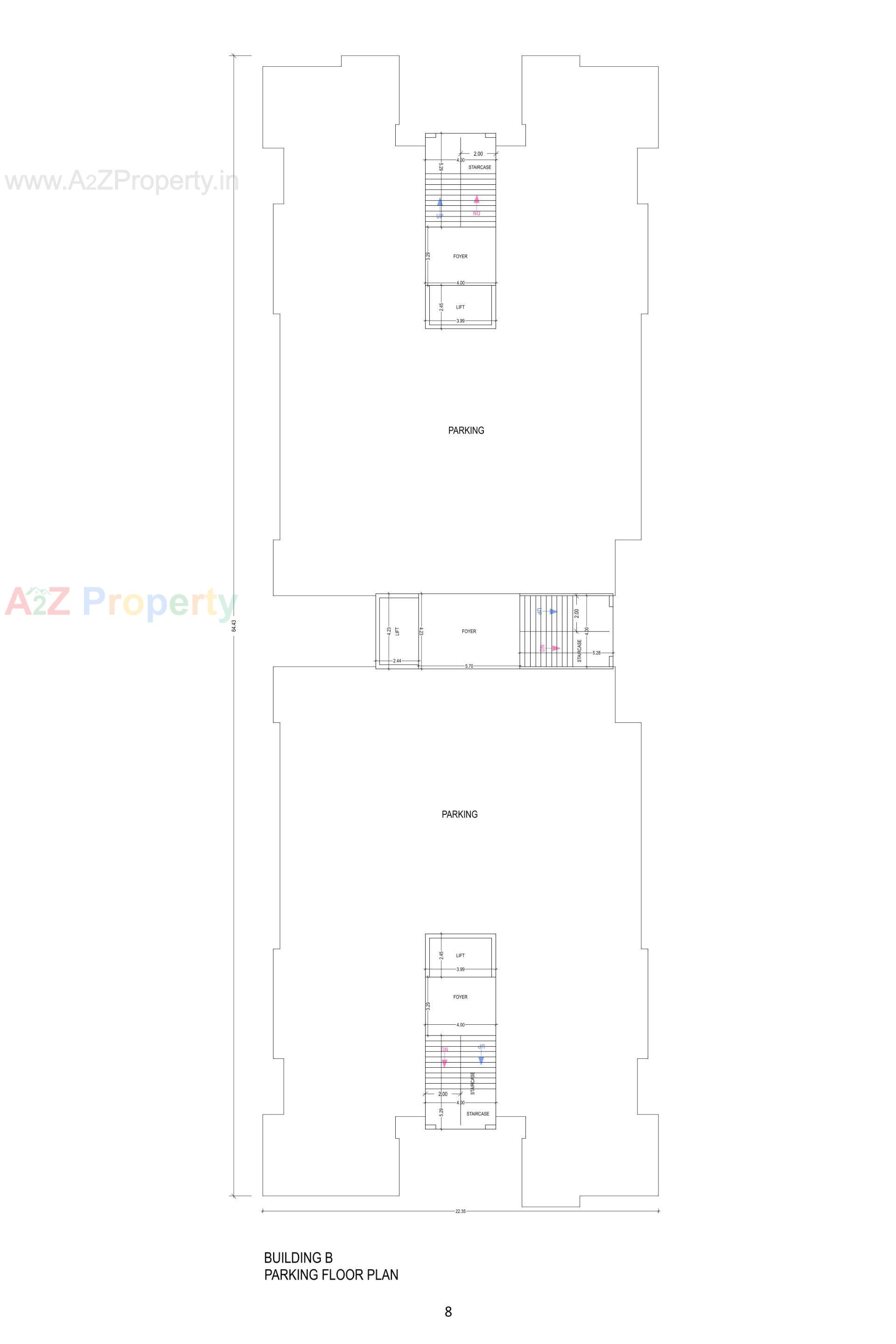 Layout of real estate project Sukirti Vihar located at –, Navsari, Gujarat