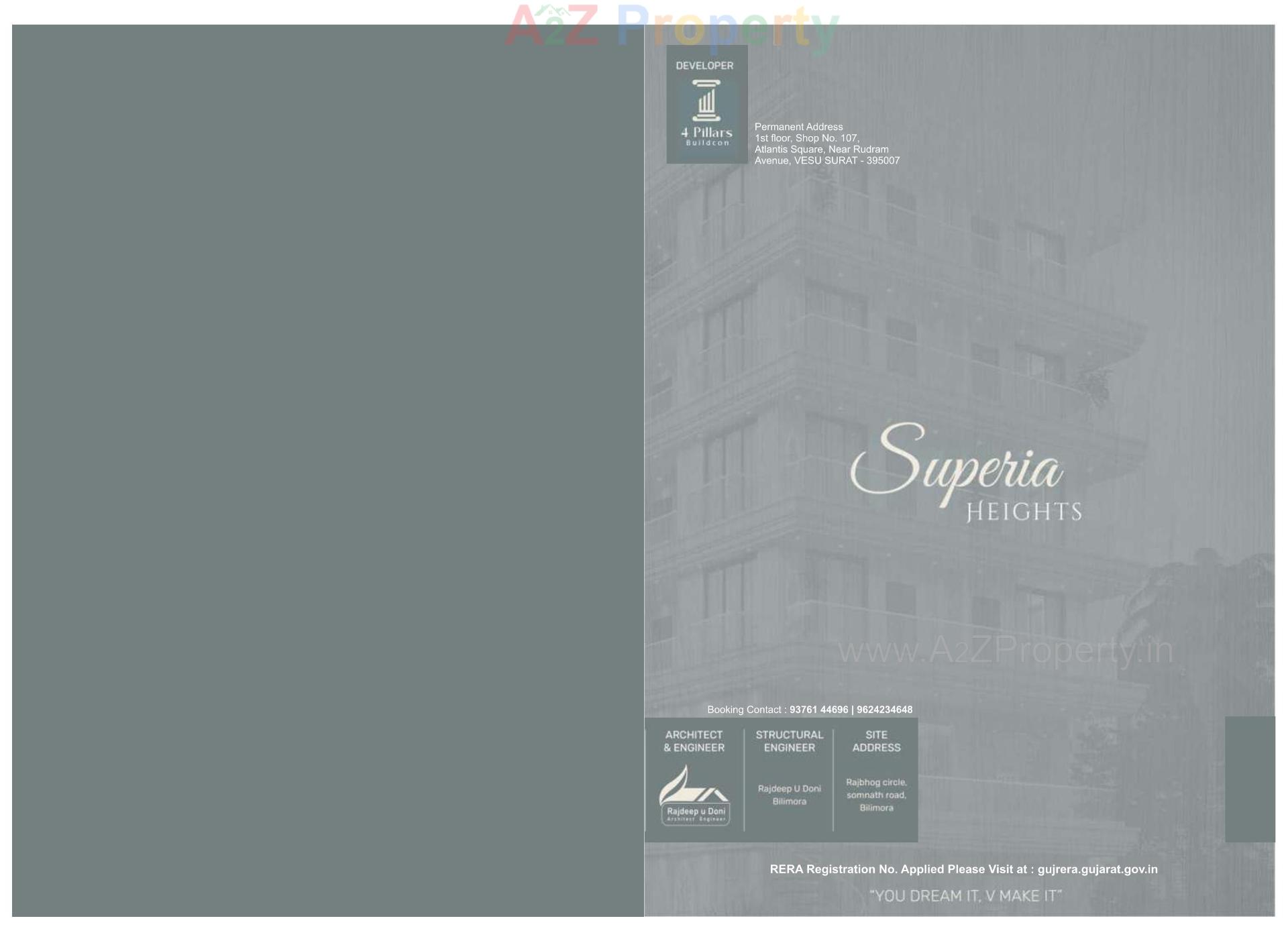  of real estate project Superia Heights located at Bilimora, Navsari, Gujarat