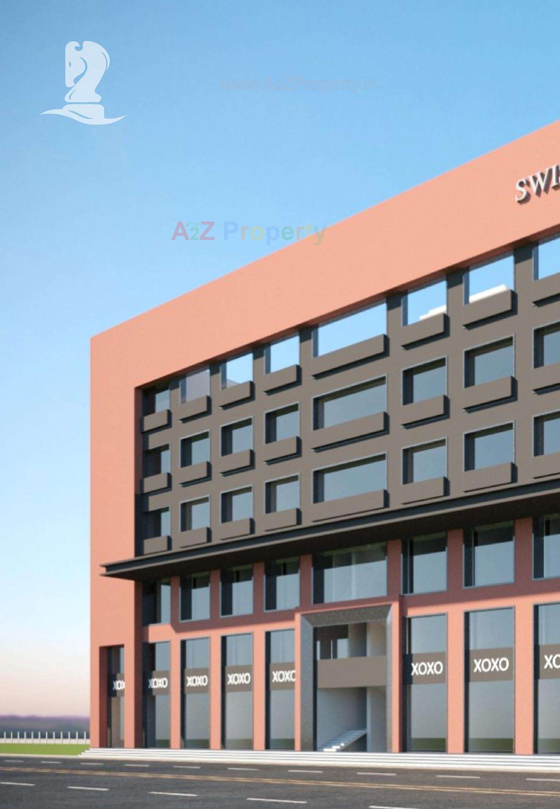 3D Elevation of real estate project Swiss Point located at Chapra, Navsari, Gujarat