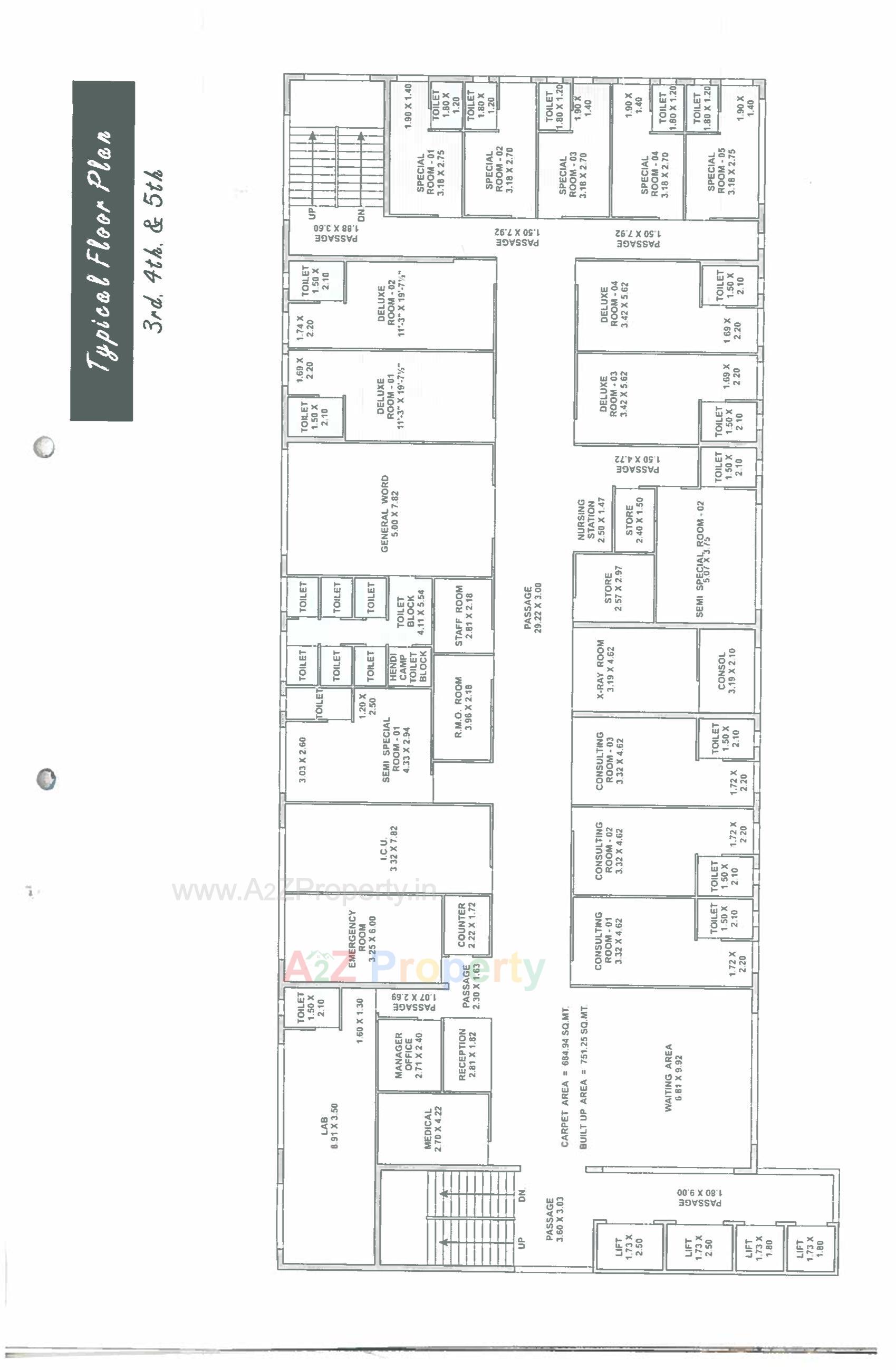 Layout of real estate project The Olivia located at Jamalpore, Navsari, Gujarat