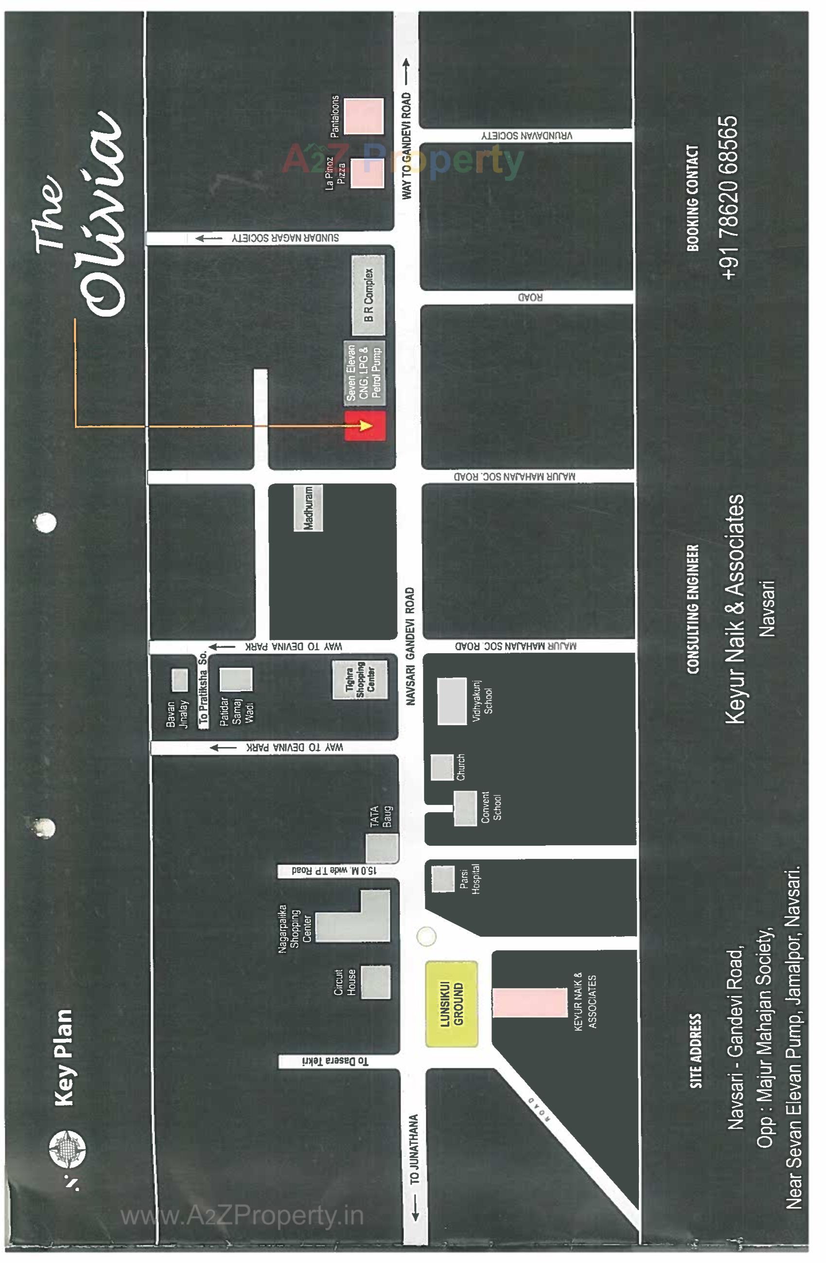  of real estate project The Olivia located at Jamalpore, Navsari, Gujarat