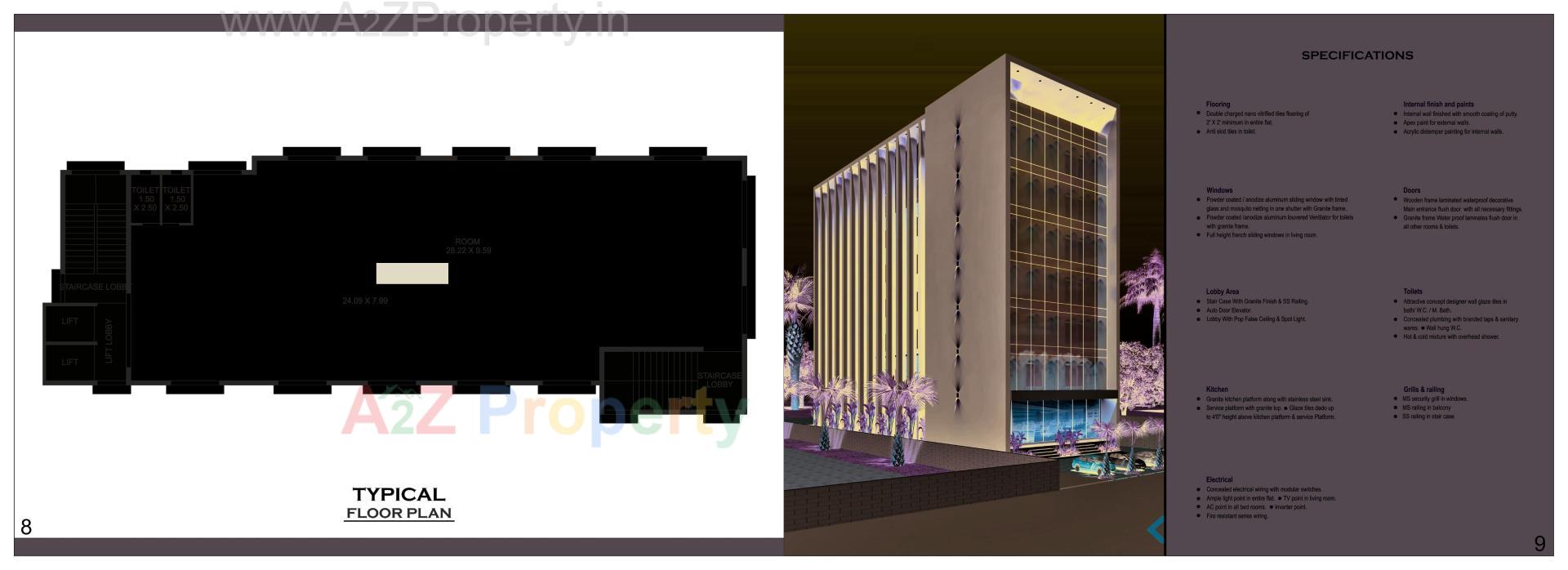  of real estate project Vivanta Care located at Navsari, Navsari, Gujarat