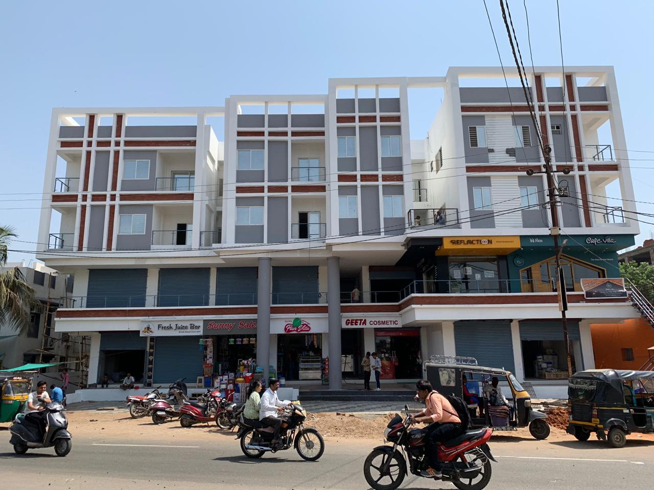 200876_const of real estate project Dhanraj Complex located at Godhara, Panchmahals, Gujarat