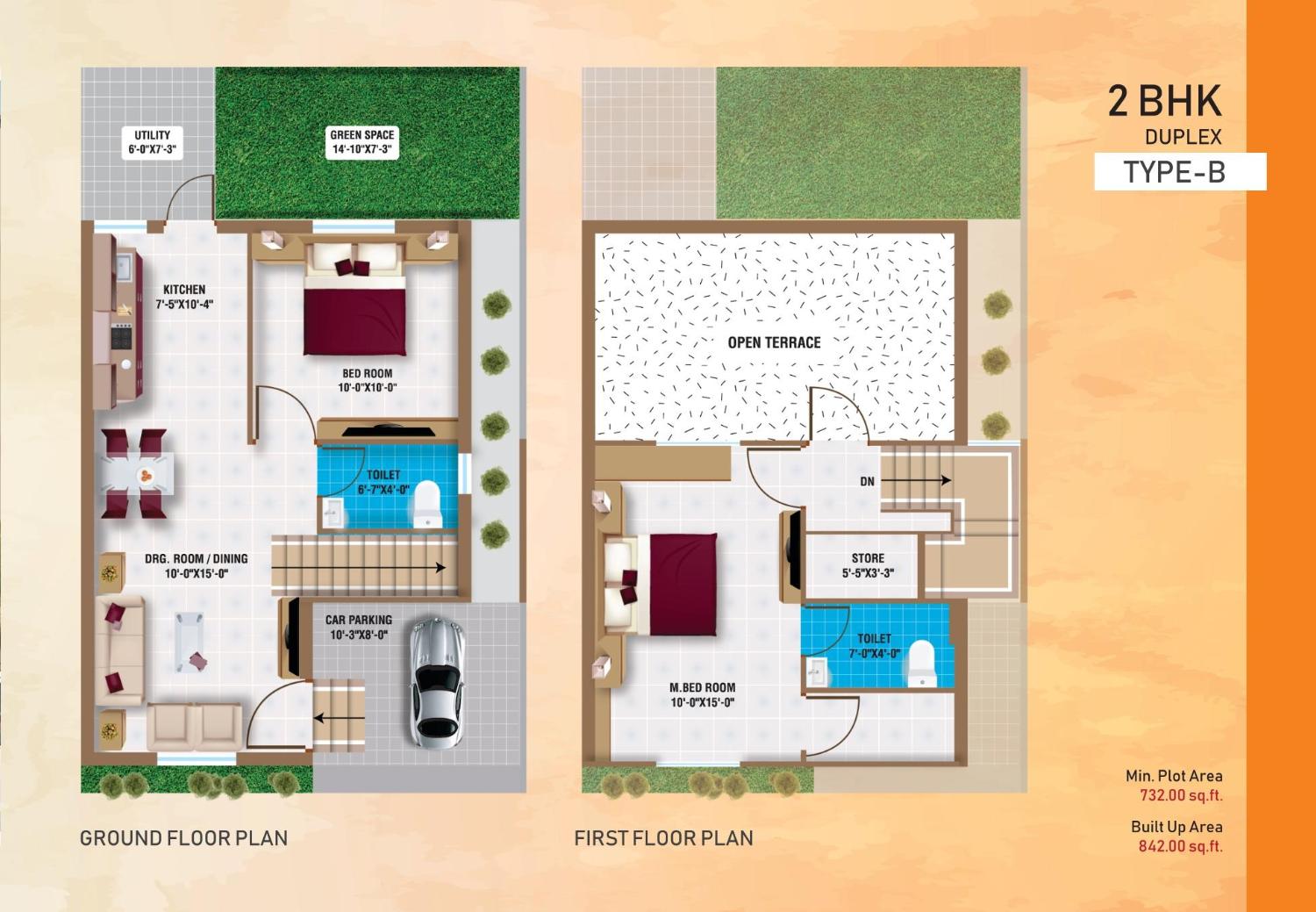 Tower B 2bhk of real estate project Maruti Nandan located at Kalol, Panchmahals, Gujarat
