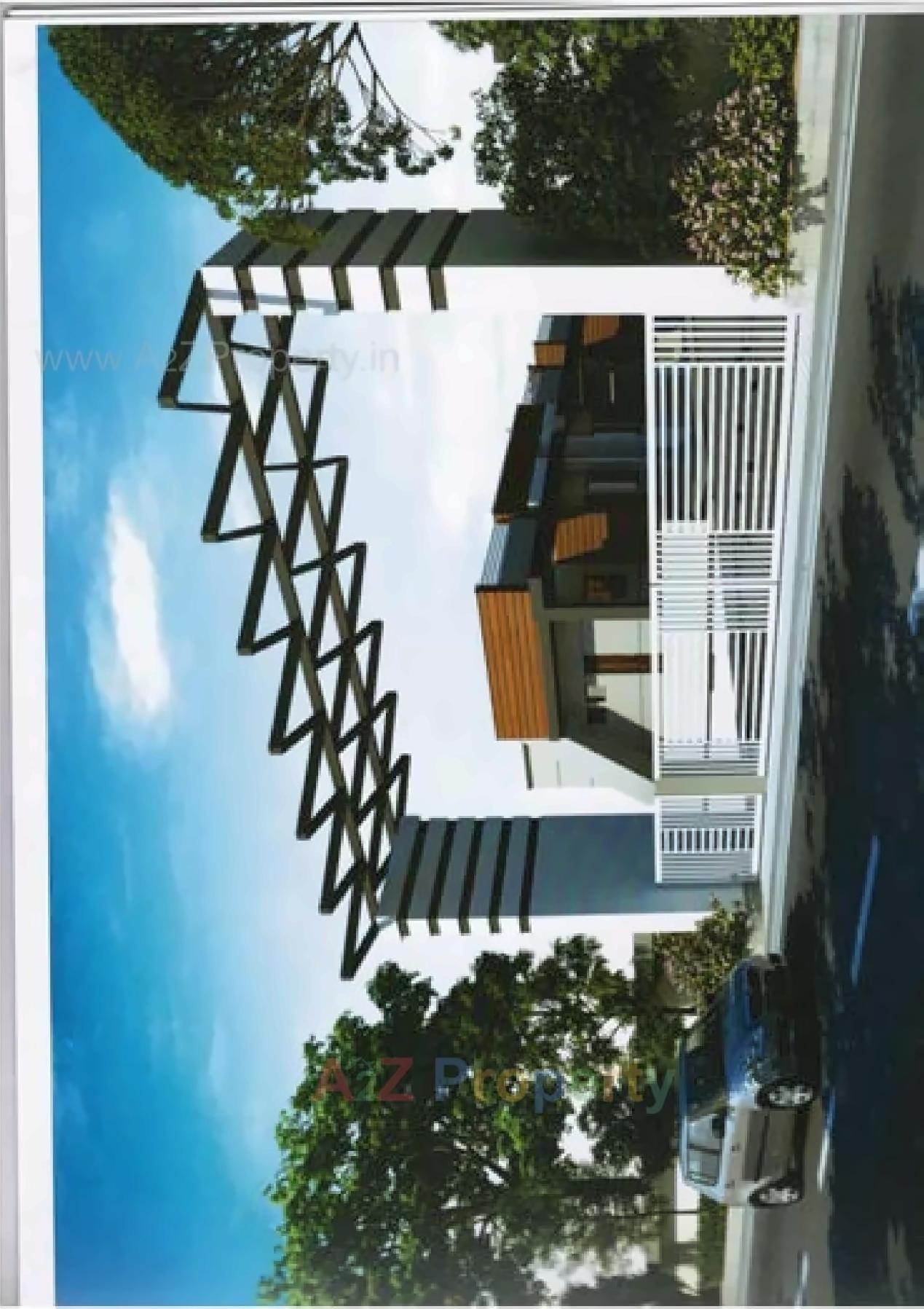 3D Elevation of real estate project Shreeji Residency located at Vitthalpura, Panchmahals, Gujarat