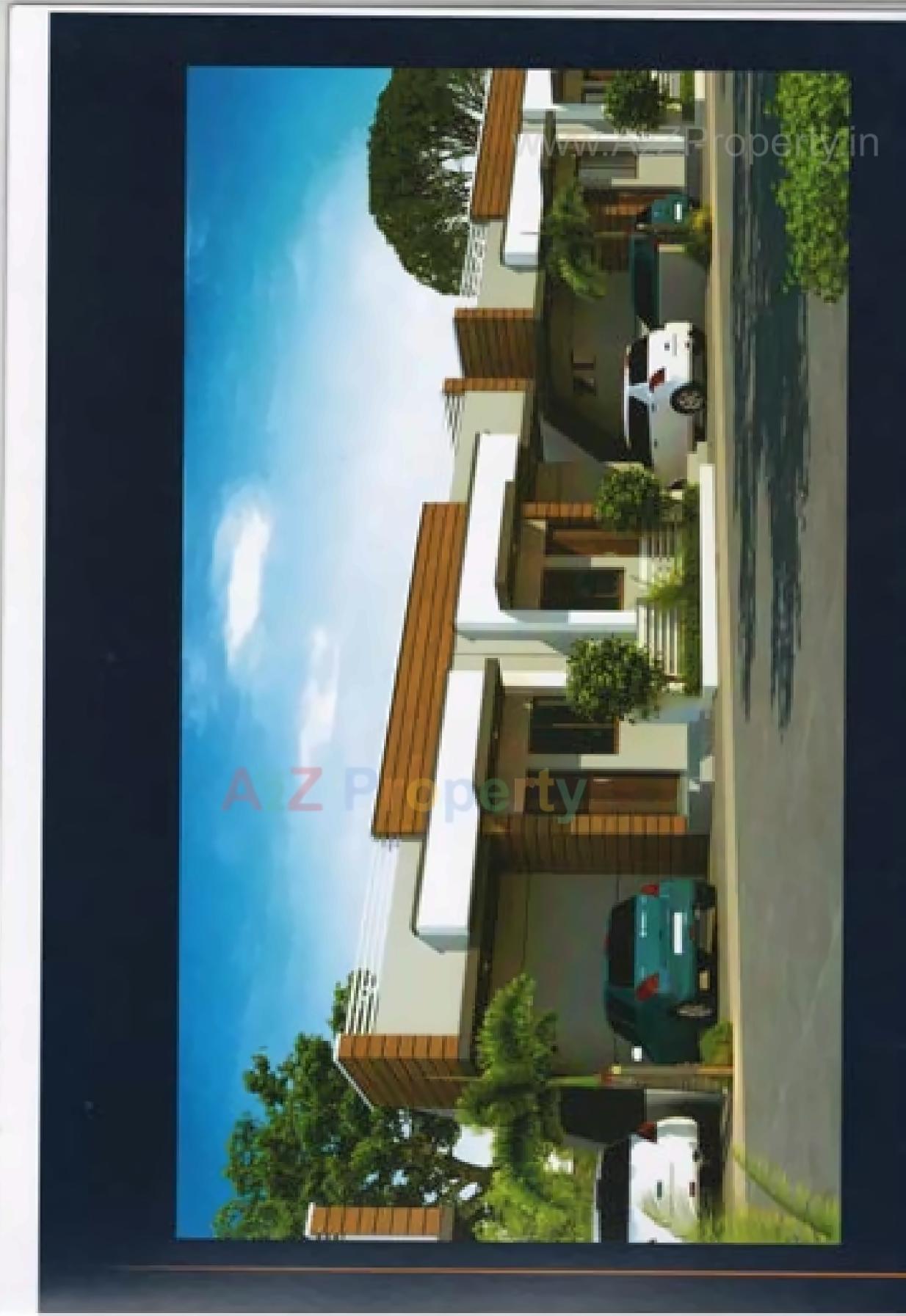 3D Elevation of real estate project Shreeji Residency located at Vitthalpura, Panchmahals, Gujarat