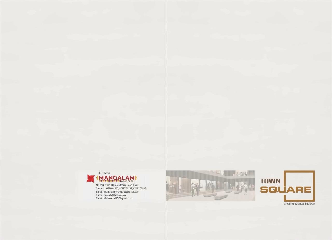  of real estate project Town Square located at Halol, Panchmahals, Gujarat