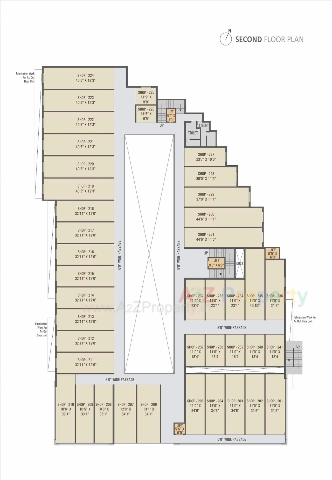 Layout of real estate project Town Square located at Halol, Panchmahals, Gujarat