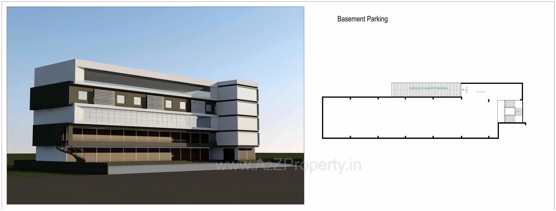 Layout of real estate project Vinayak Hub located at Panchmahals, Panchmahals, Gujarat