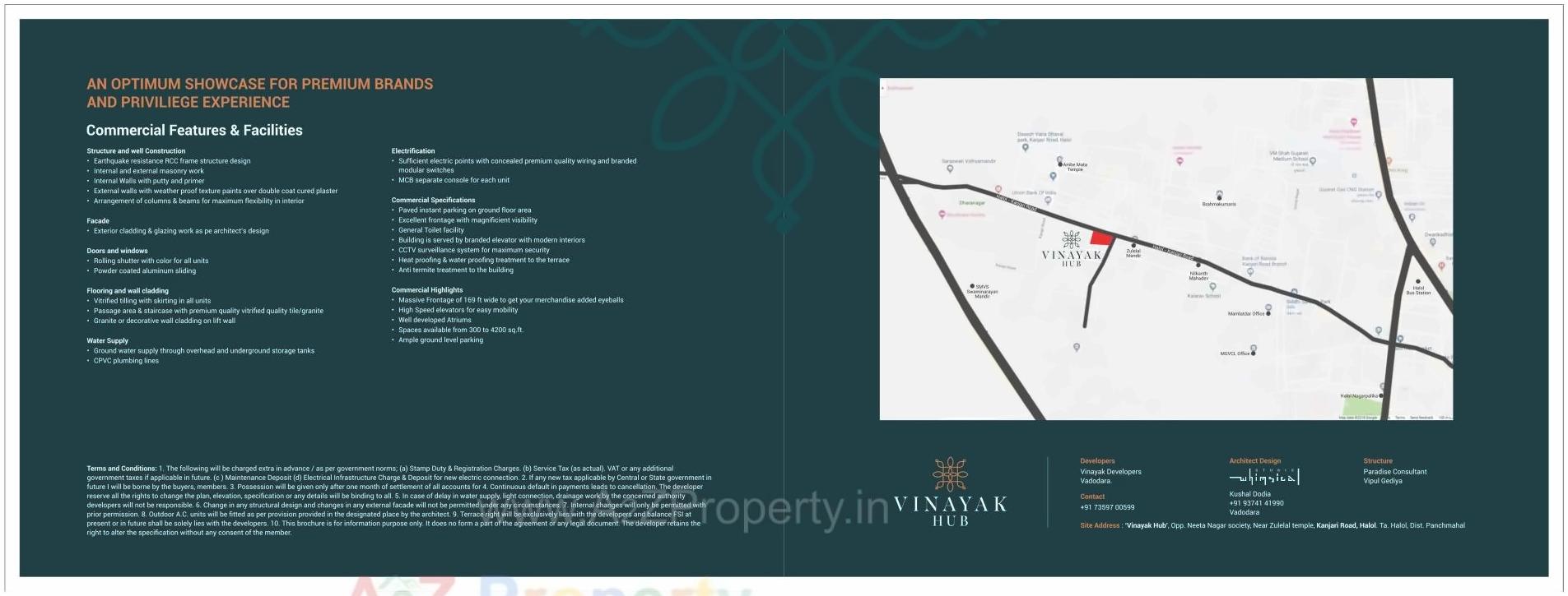  of real estate project Vinayak Hub located at Panchmahals, Panchmahals, Gujarat