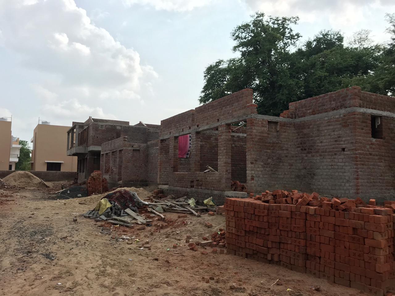 195255_const of real estate project Ambe Glory located at Samalpati, Patan, Gujarat