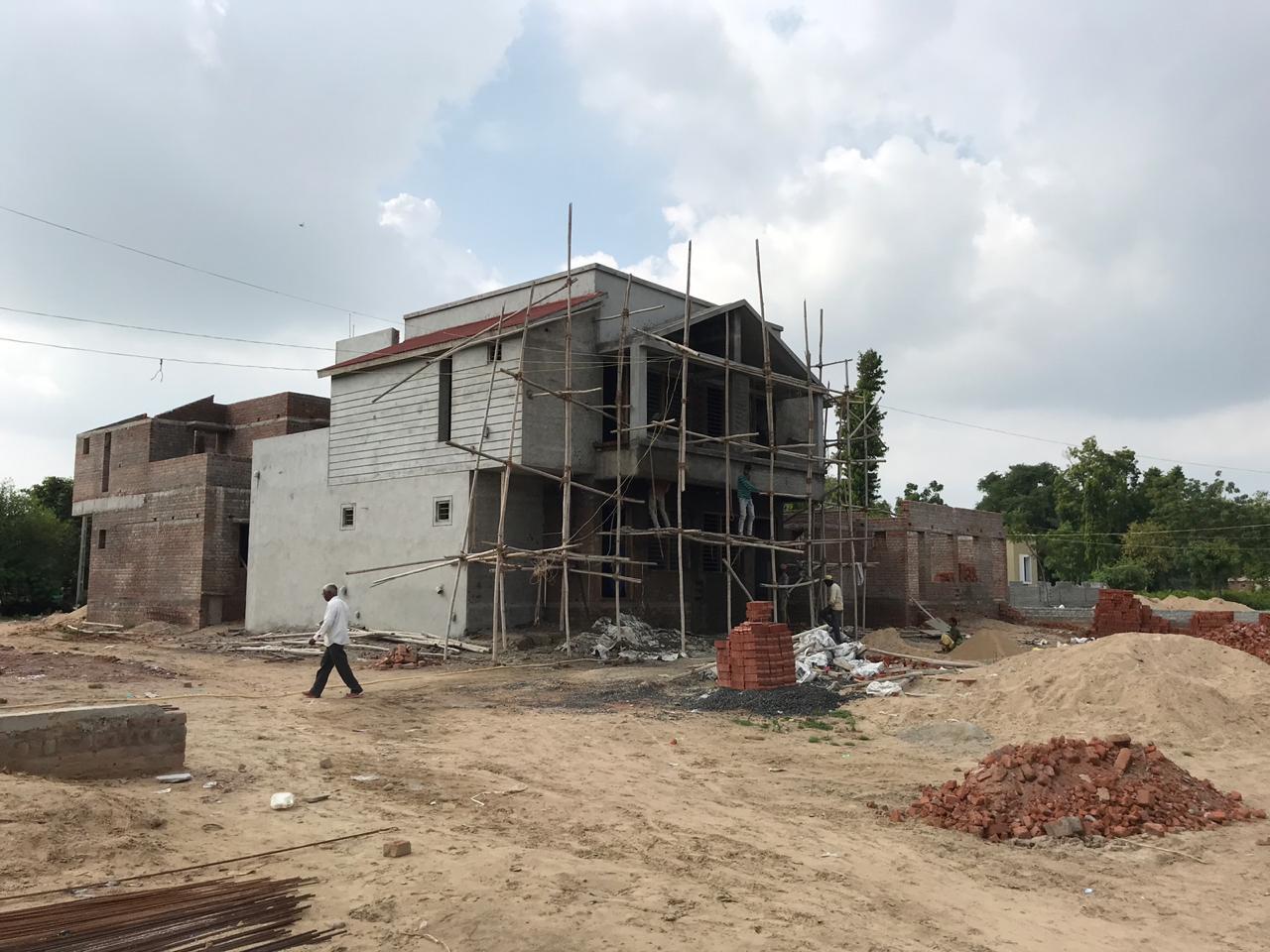 195257_const of real estate project Ambe Glory located at Samalpati, Patan, Gujarat