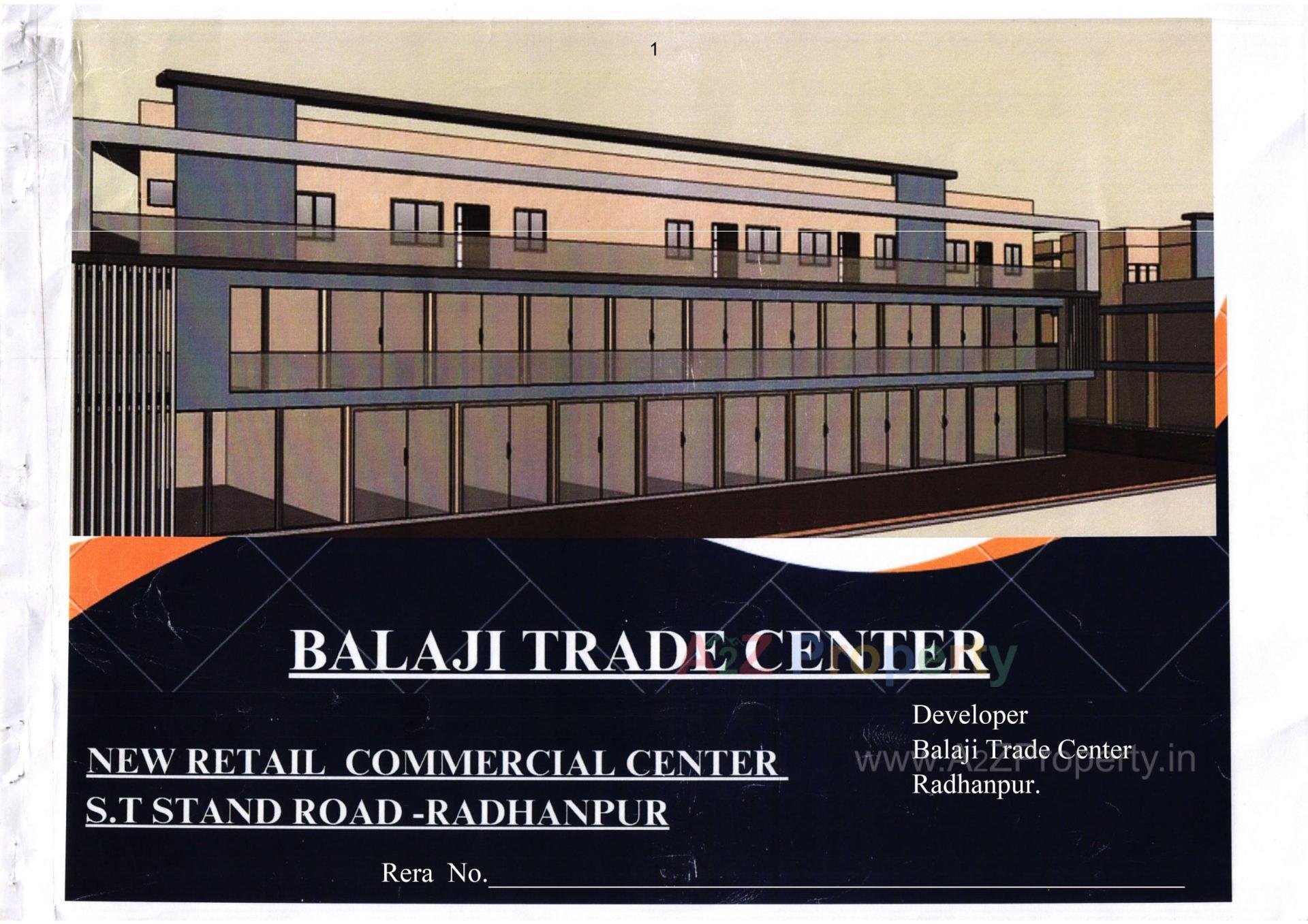  of real estate project Balaji Trade Center located at Radhanpur, Patan, Gujarat