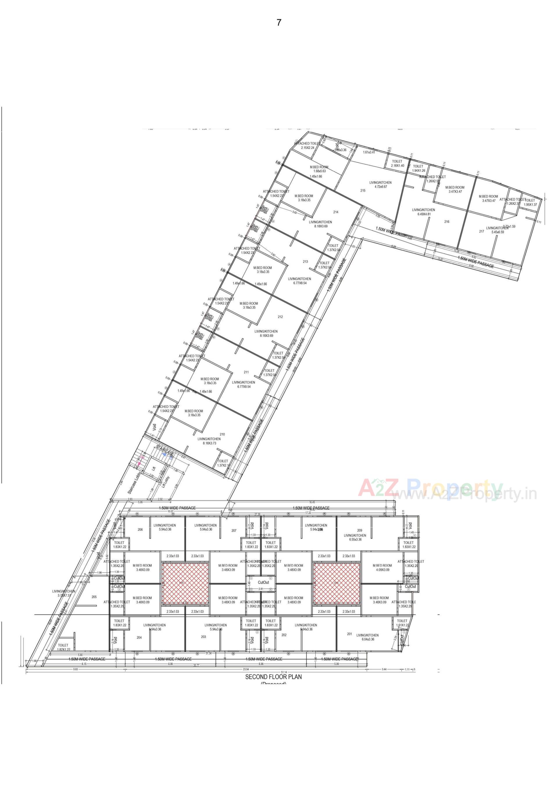 Layout of real estate project Balaji Trade Center located at Radhanpur, Patan, Gujarat
