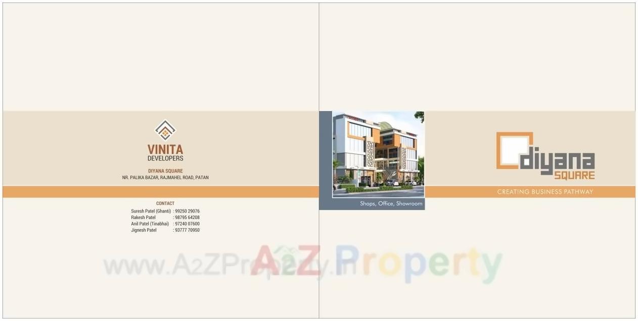  of real estate project Diyana Square located at Gungadipati, Patan, Gujarat