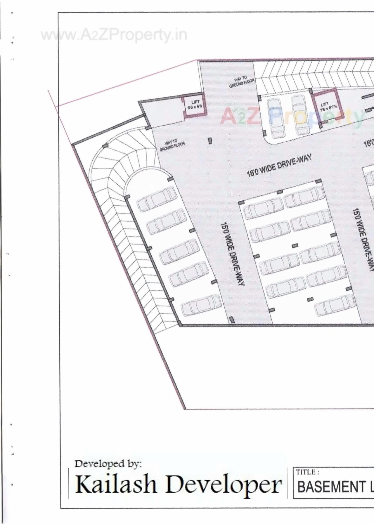 Layout of real estate project Iscon Ambika located at Radhanpur, Patan, Gujarat