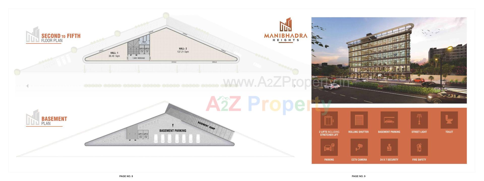  of real estate project Manibhadra Heights located at Patan, Patan, Gujarat