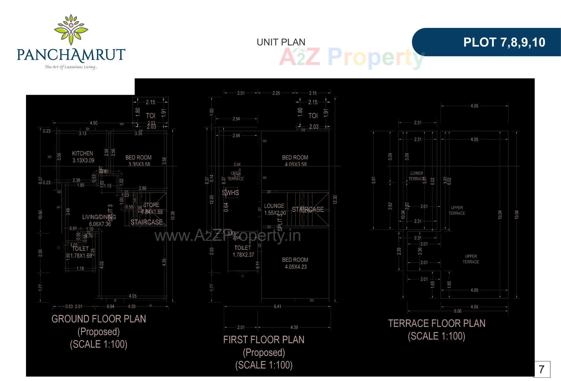  of real estate project Panchamrut located at Samalpati, Patan, Gujarat