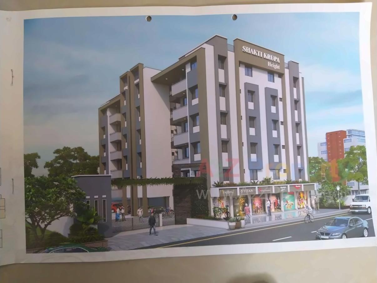 3D Elevation of real estate project Shakti Krupa Height located at Patan, Patan, Gujarat