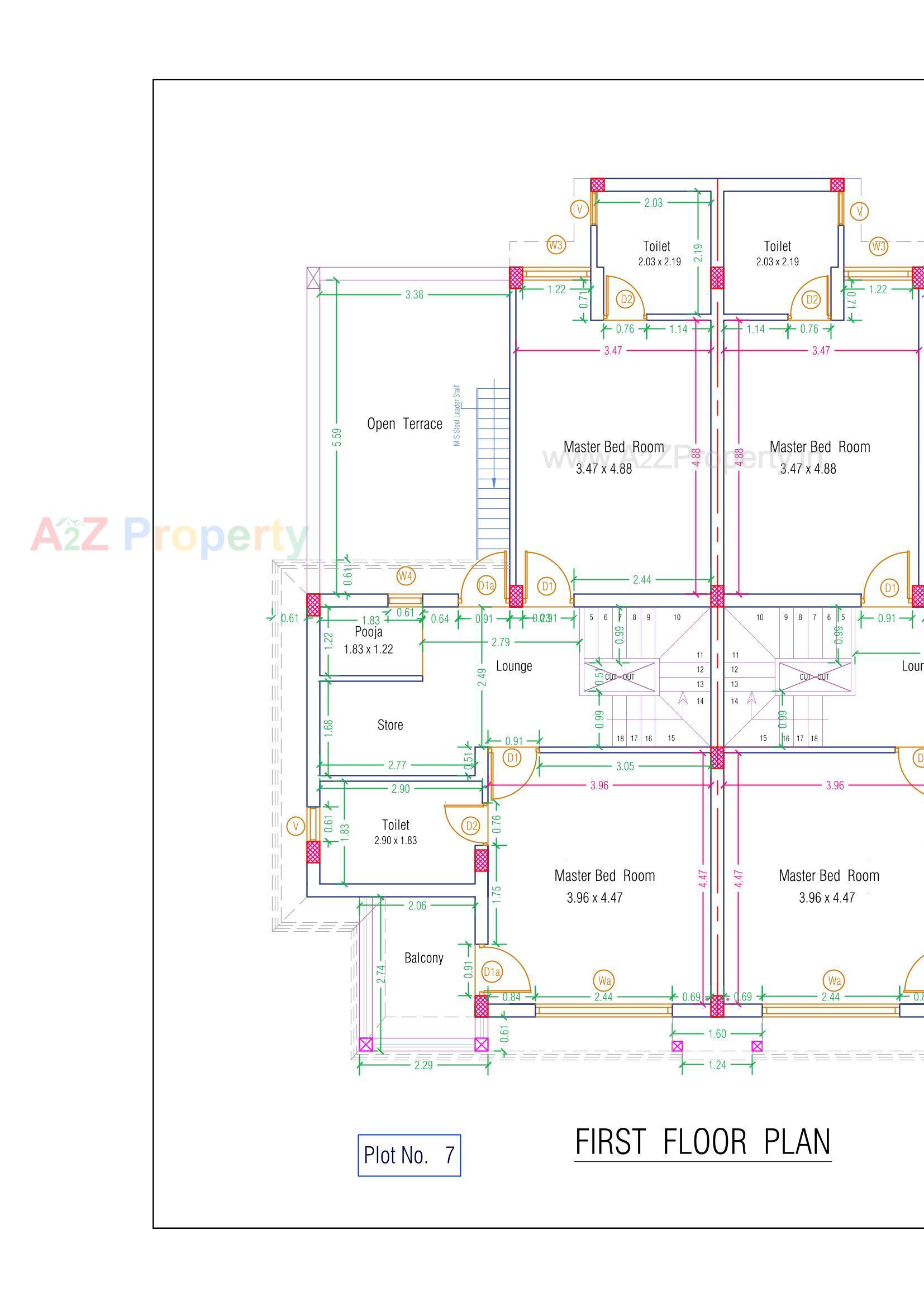 Layout of real estate project Suleshwari Sanidhya located at Samalpati, Patan, Gujarat