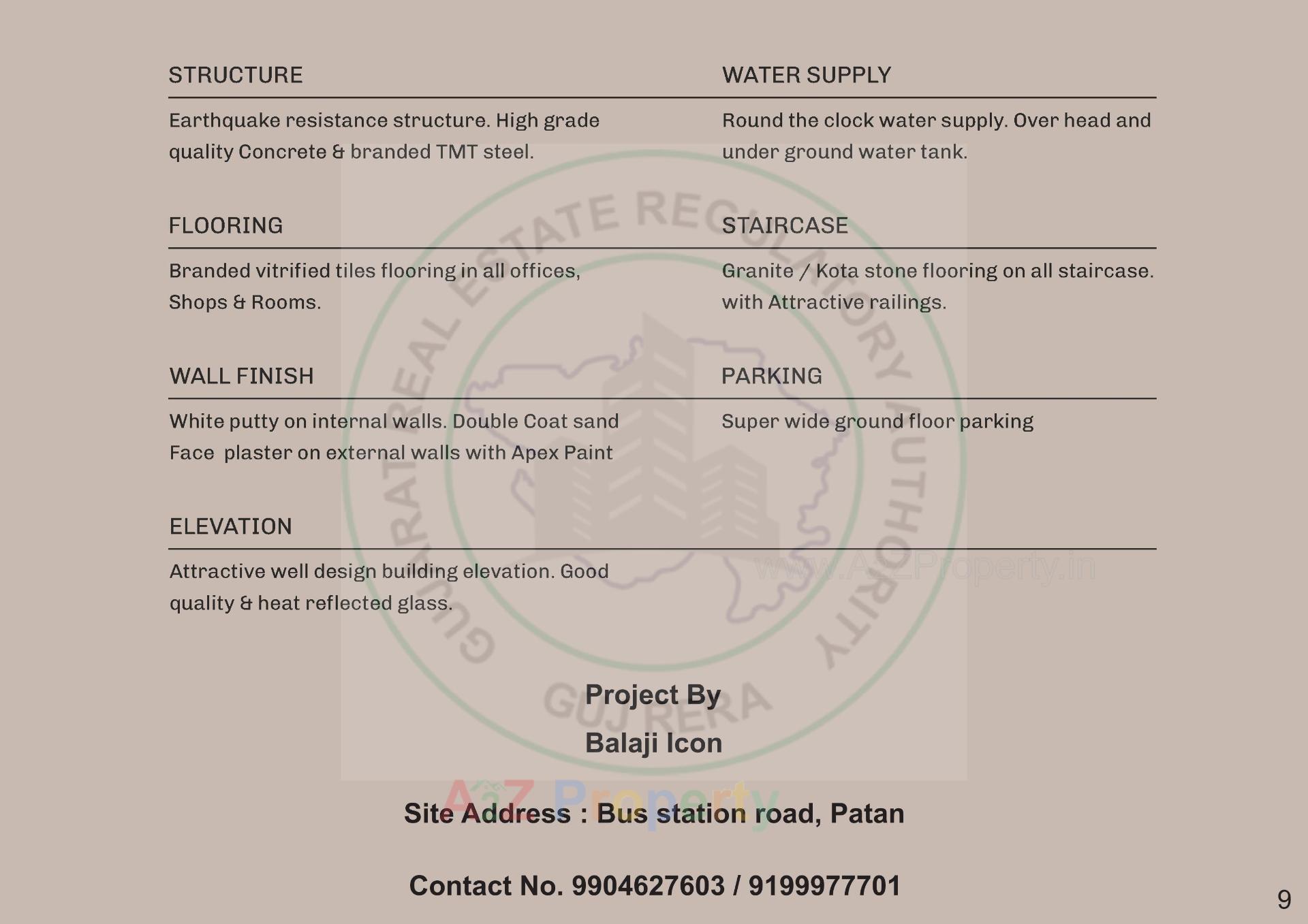  of real estate project Swastik Icon located at Gungadipati, Patan, Gujarat