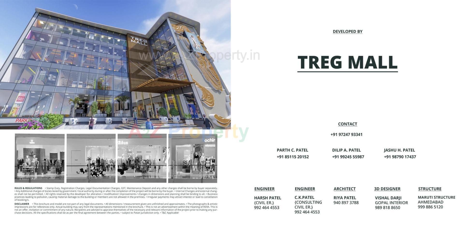  of real estate project Treg Mall located at Gungdipati, Patan, Gujarat