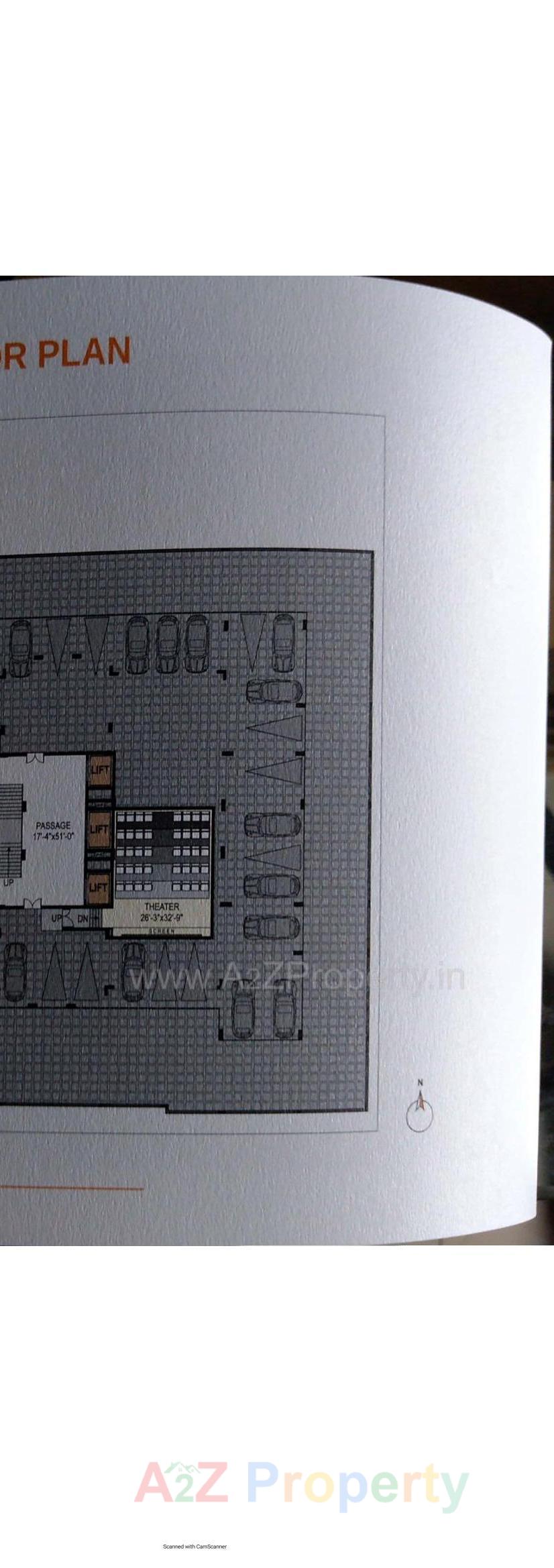 Layout of real estate project 36 Avenue located at Motamava, Rajkot, Gujarat