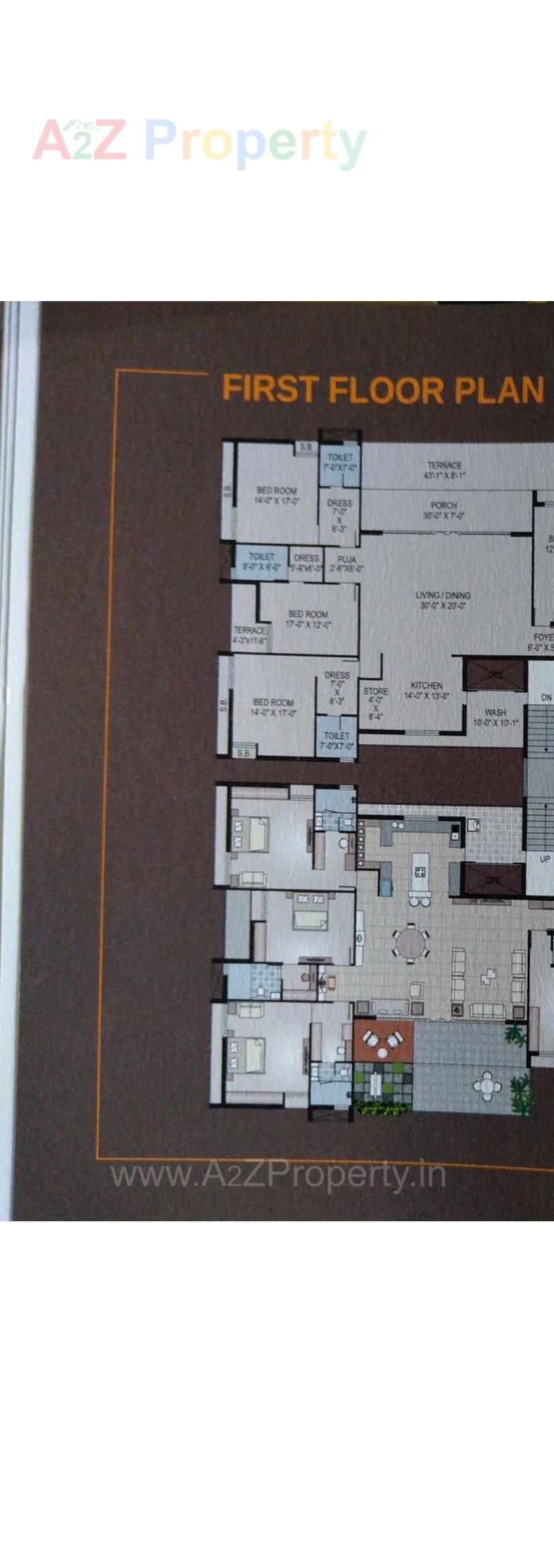 Layout of real estate project 36 Avenue located at Motamava, Rajkot, Gujarat