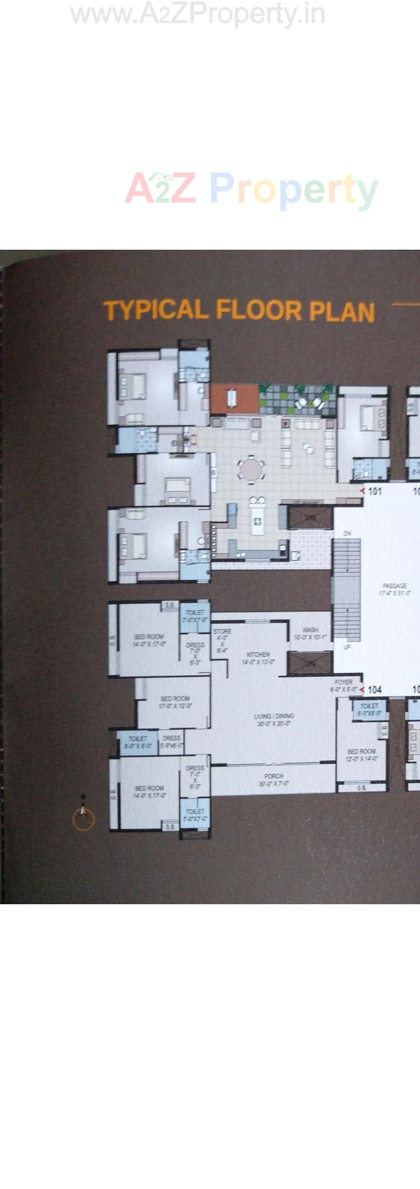Layout of real estate project 36 Avenue located at Motamava, Rajkot, Gujarat