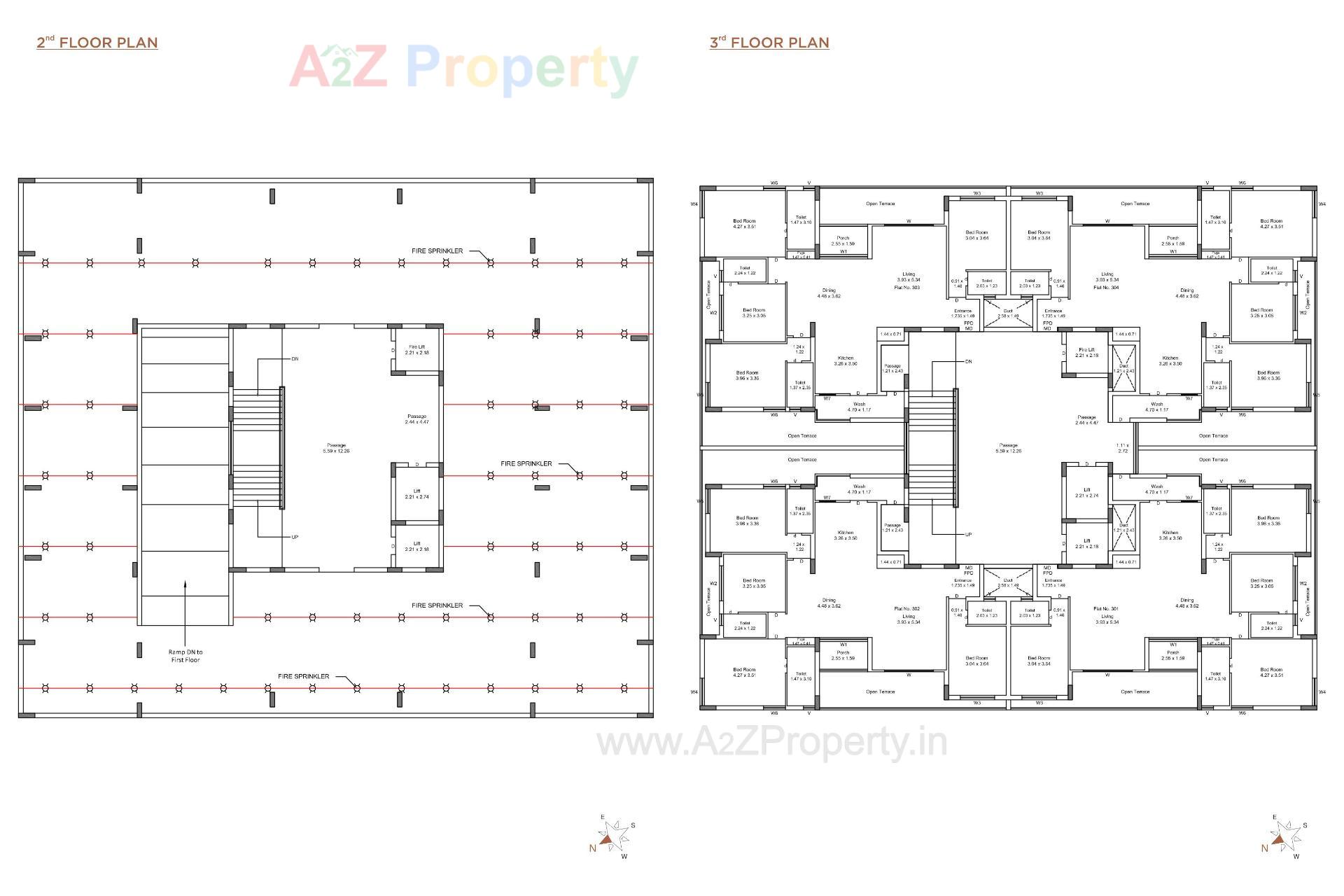 Layout of real estate project 48 Avenue located at Mavdi-ta, Rajkot, Gujarat