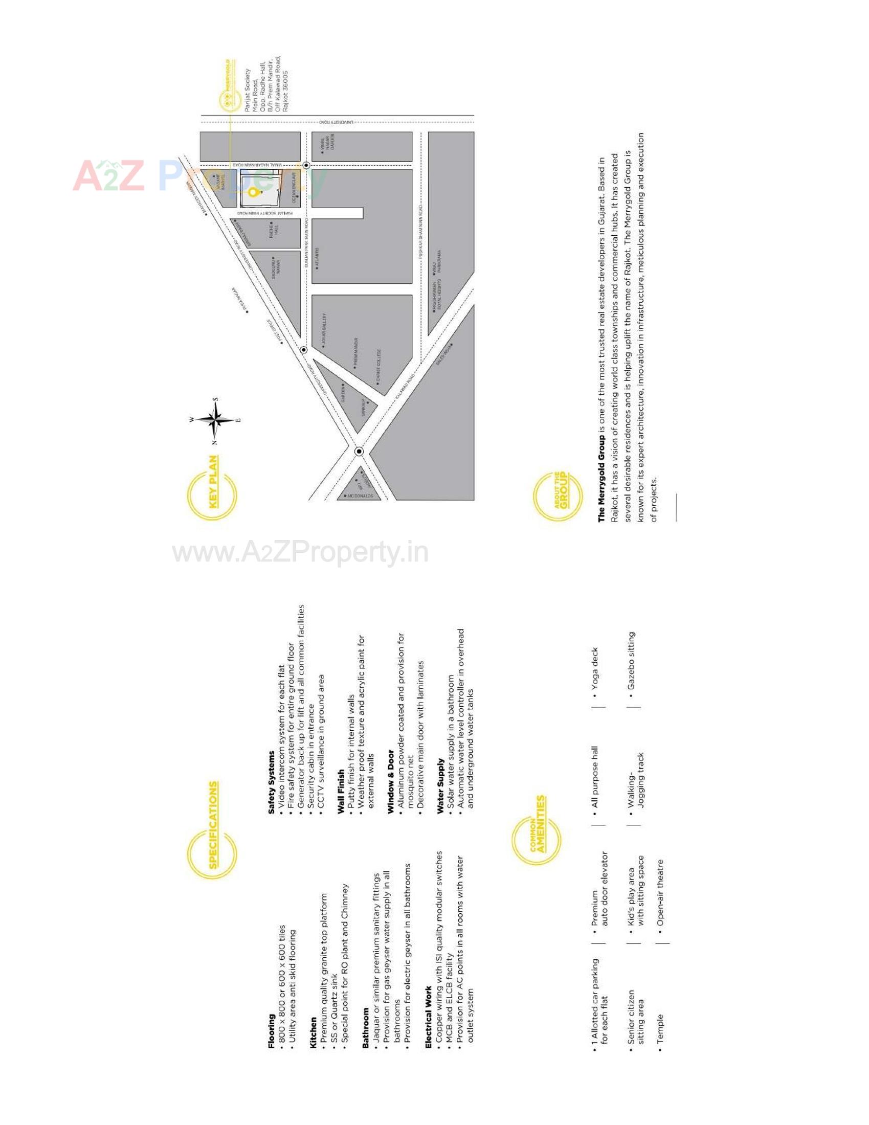  of real estate project 99 Merrygold located at Nanamava, Rajkot, Gujarat