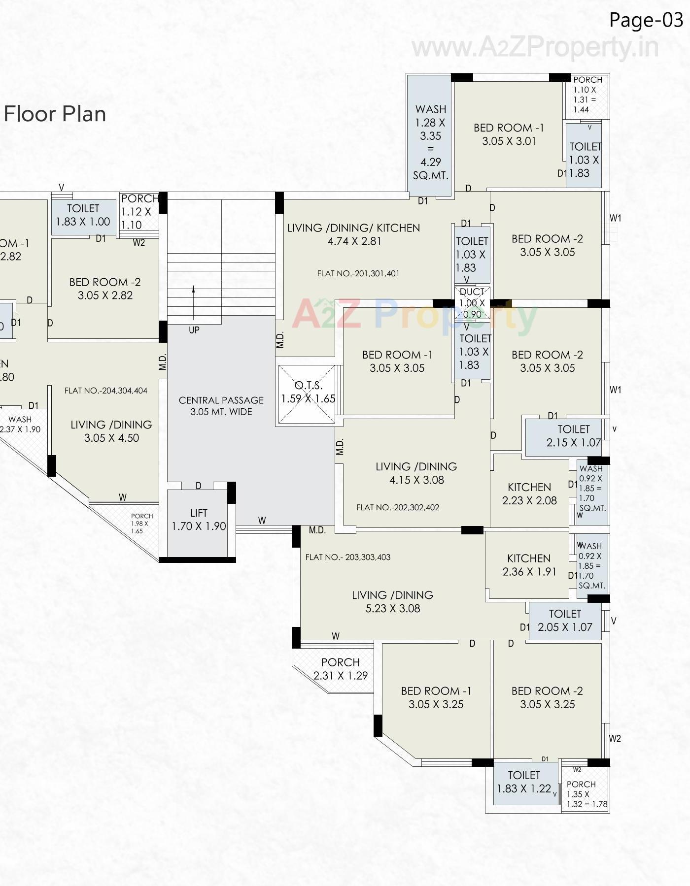Layout of real estate project A P Square located at Rajkot, Rajkot, Gujarat