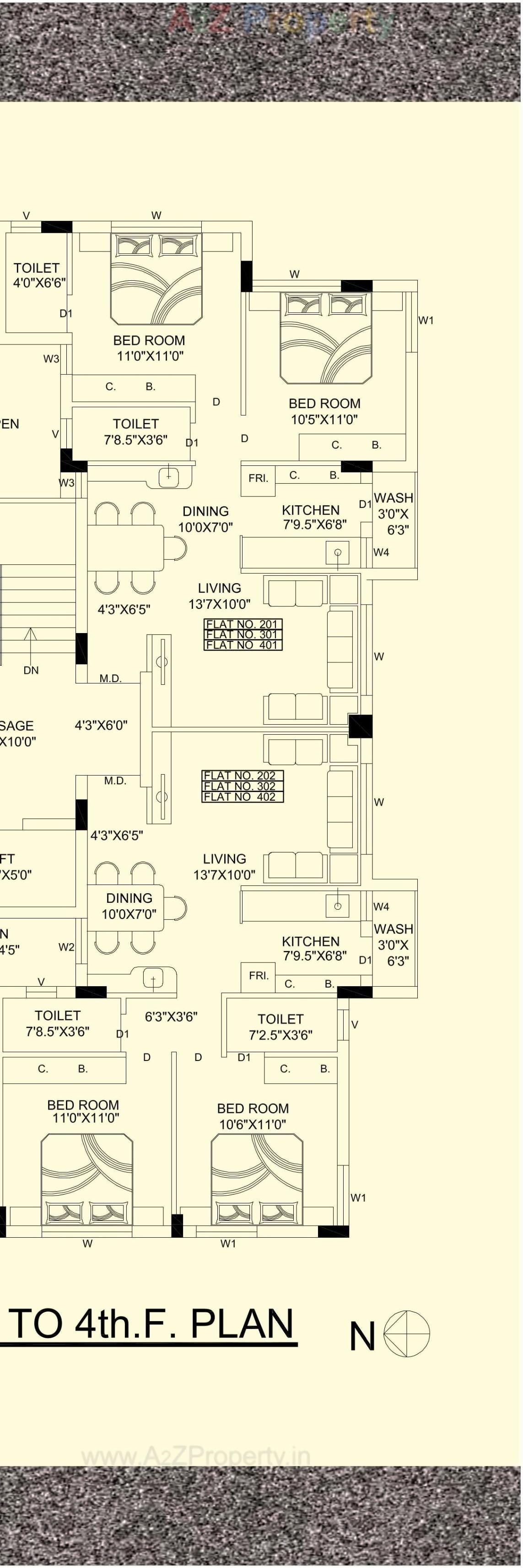 Layout of real estate project Aadarsh City located at Mavdi, Rajkot, Gujarat