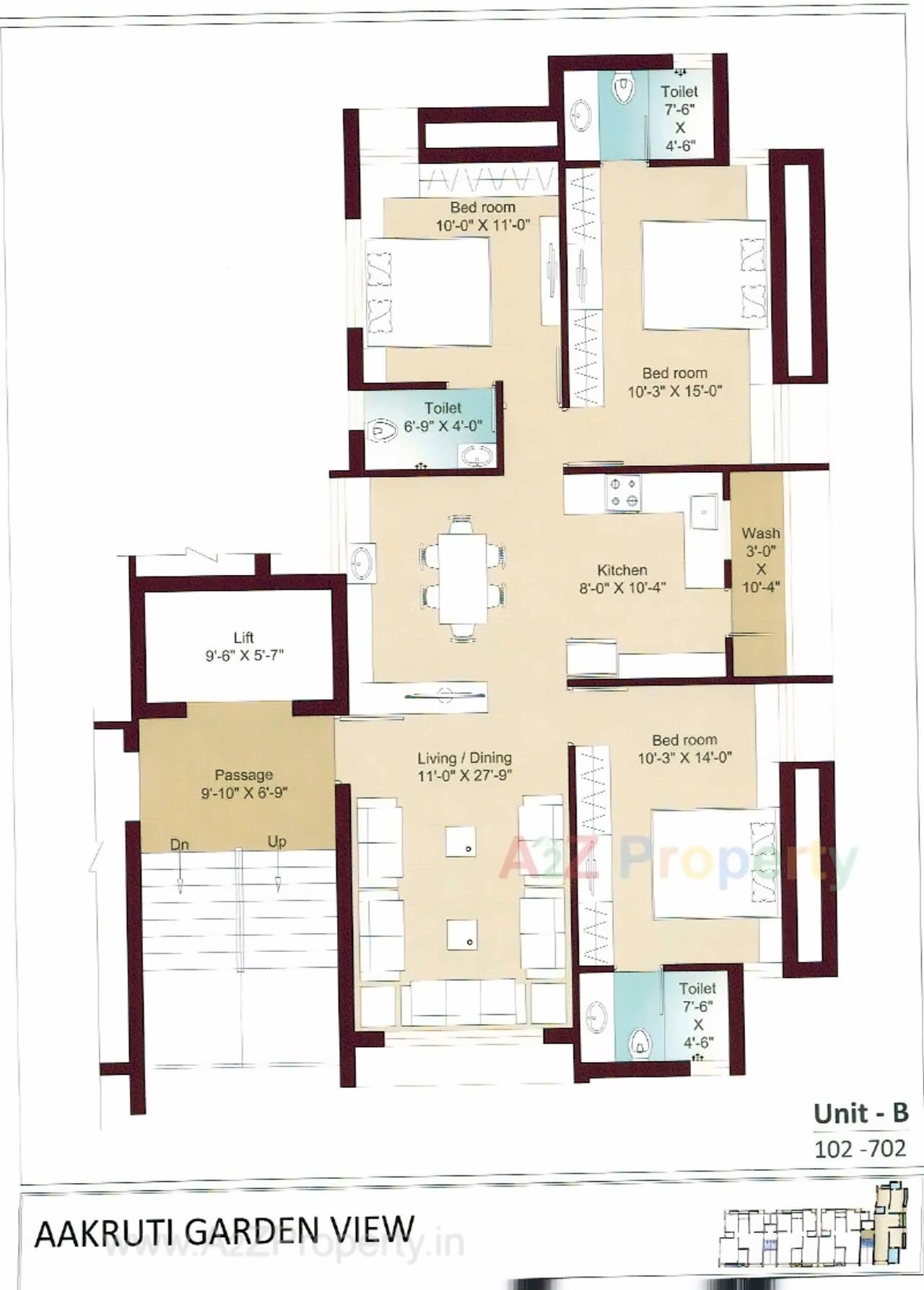 Layout of real estate project Aakruti Garden View located at Rajkot, Rajkot, Gujarat