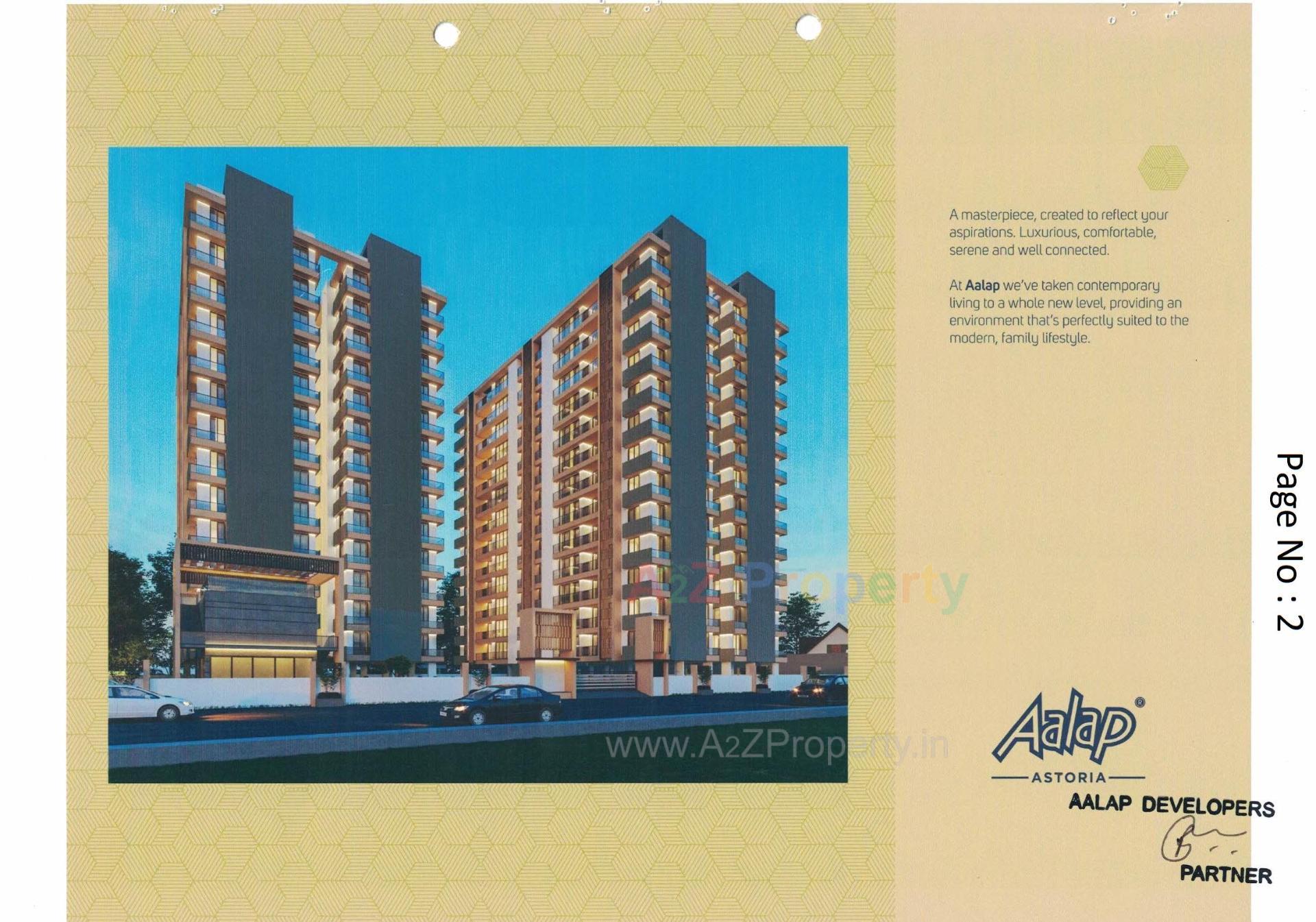  of real estate project Aalap Astoria located at Nanamava, Rajkot, Gujarat