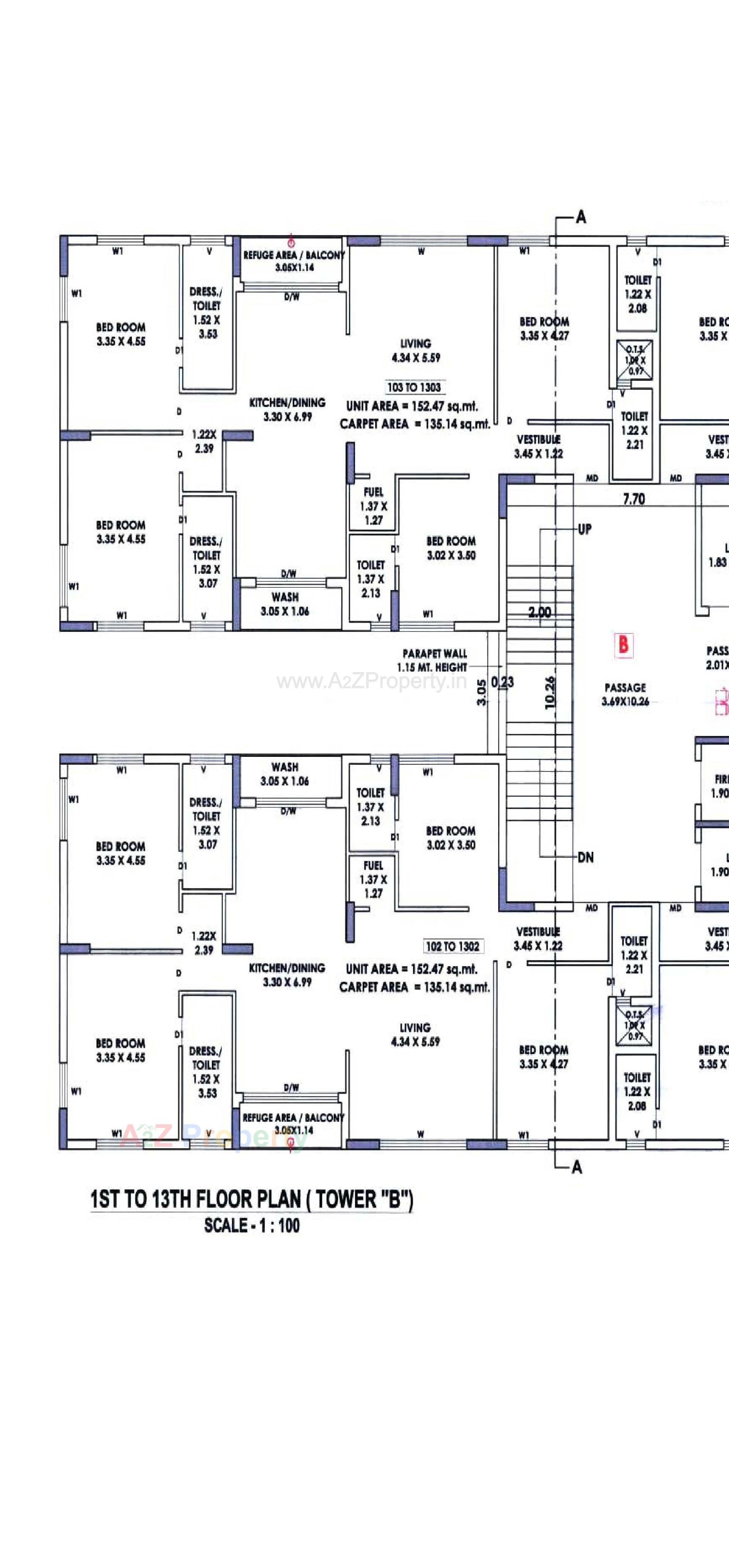 Layout of real estate project Aalap Astoria located at Nanamava, Rajkot, Gujarat