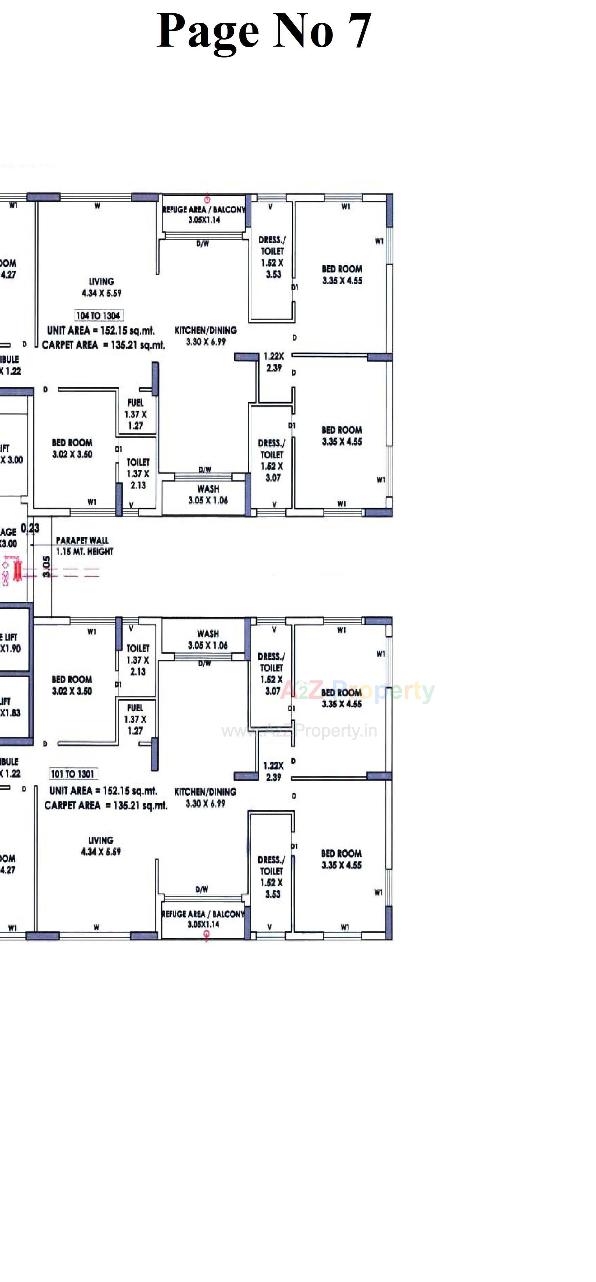 Layout of real estate project Aalap Astoria located at Nanamava, Rajkot, Gujarat