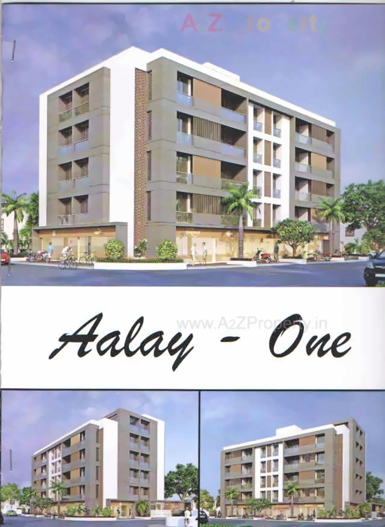 3D Elevation of real estate project Aalay One located at Mavdi, Rajkot, Gujarat