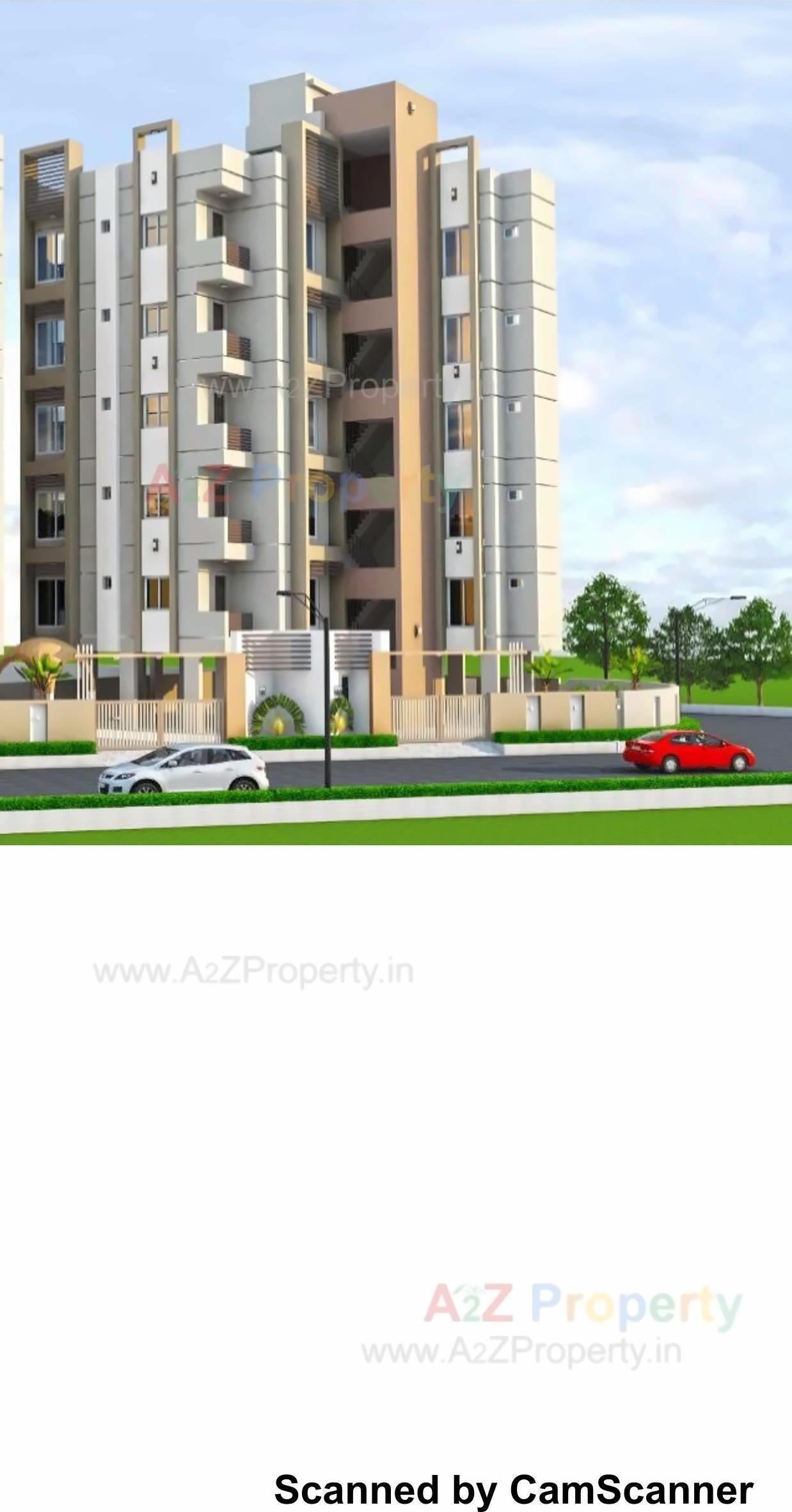 3D Elevation of real estate project Aalekh Heights located at Kothariya, Rajkot, Gujarat