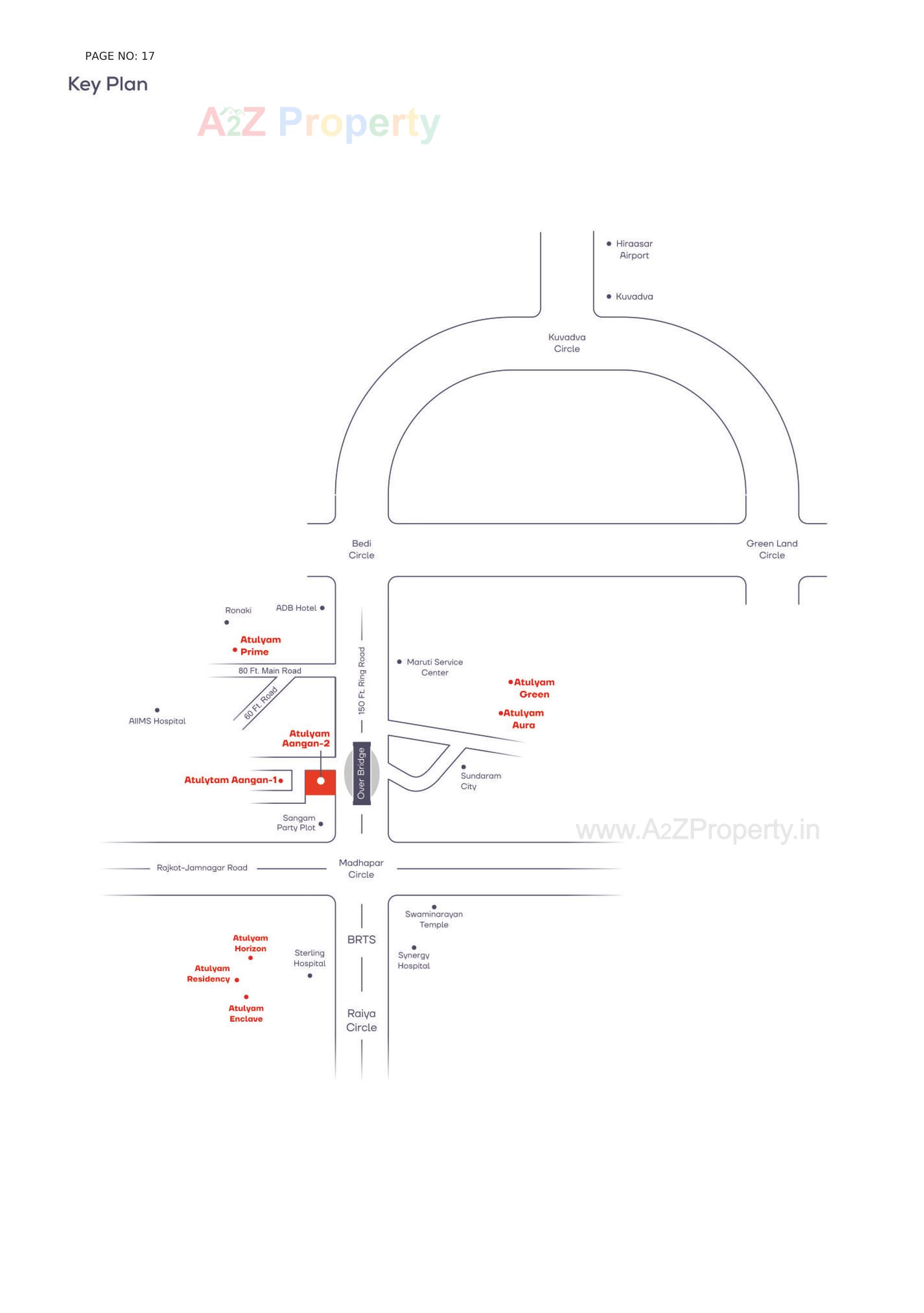  of real estate project Aangan located at Madhapar, Rajkot, Gujarat