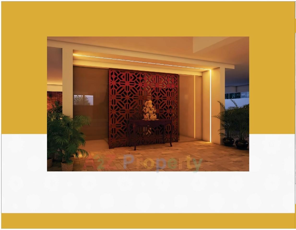 3D Elevation of real estate project Aarav Flora located at Nana-mava, Rajkot, Gujarat