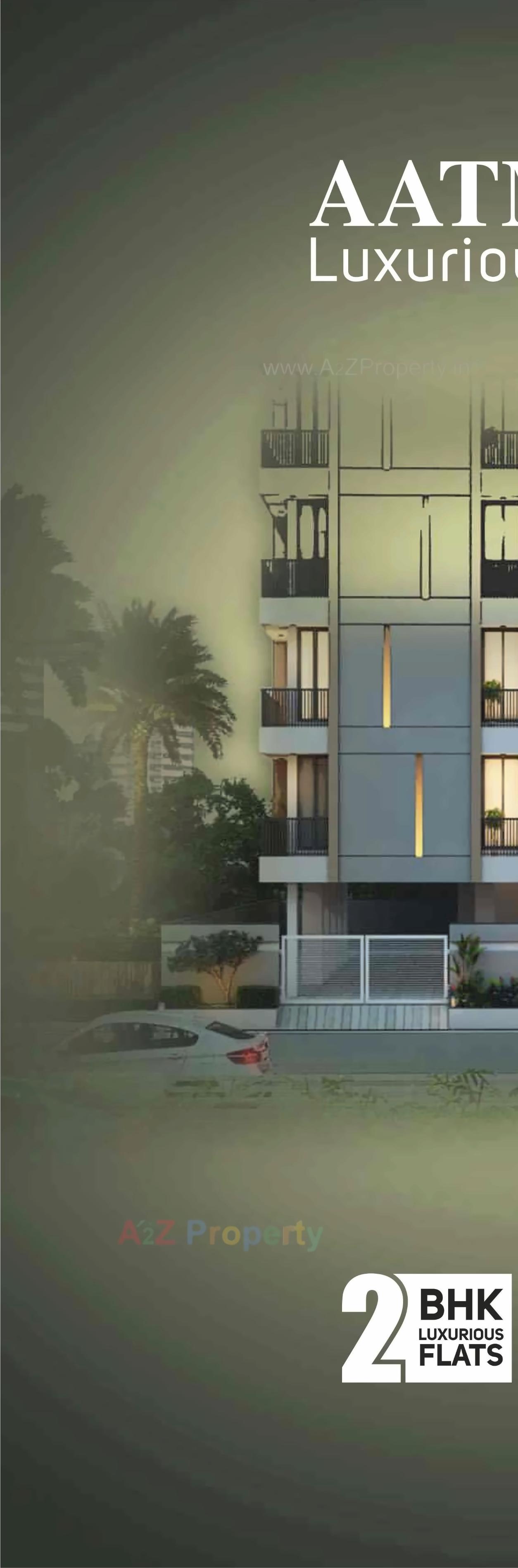 3D Elevation of real estate project Aatman located at Nana-mava, Rajkot, Gujarat