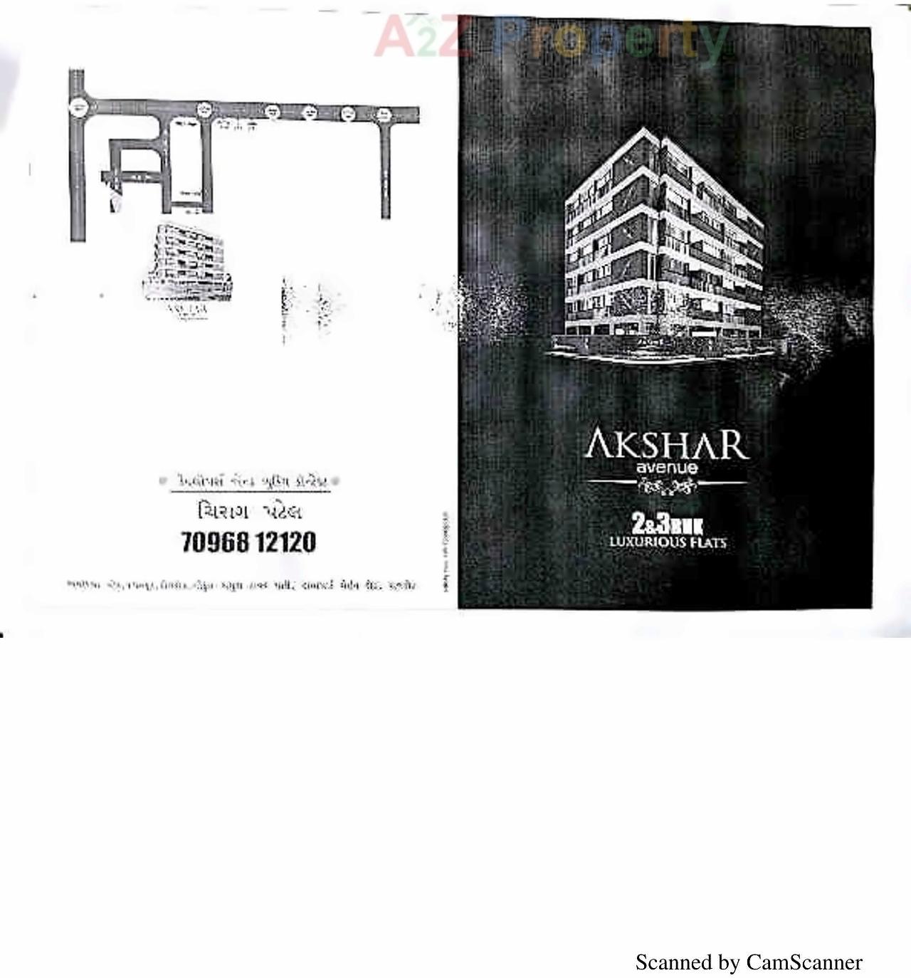  of real estate project Akshar Avenue located at Madhapar, Rajkot, Gujarat
