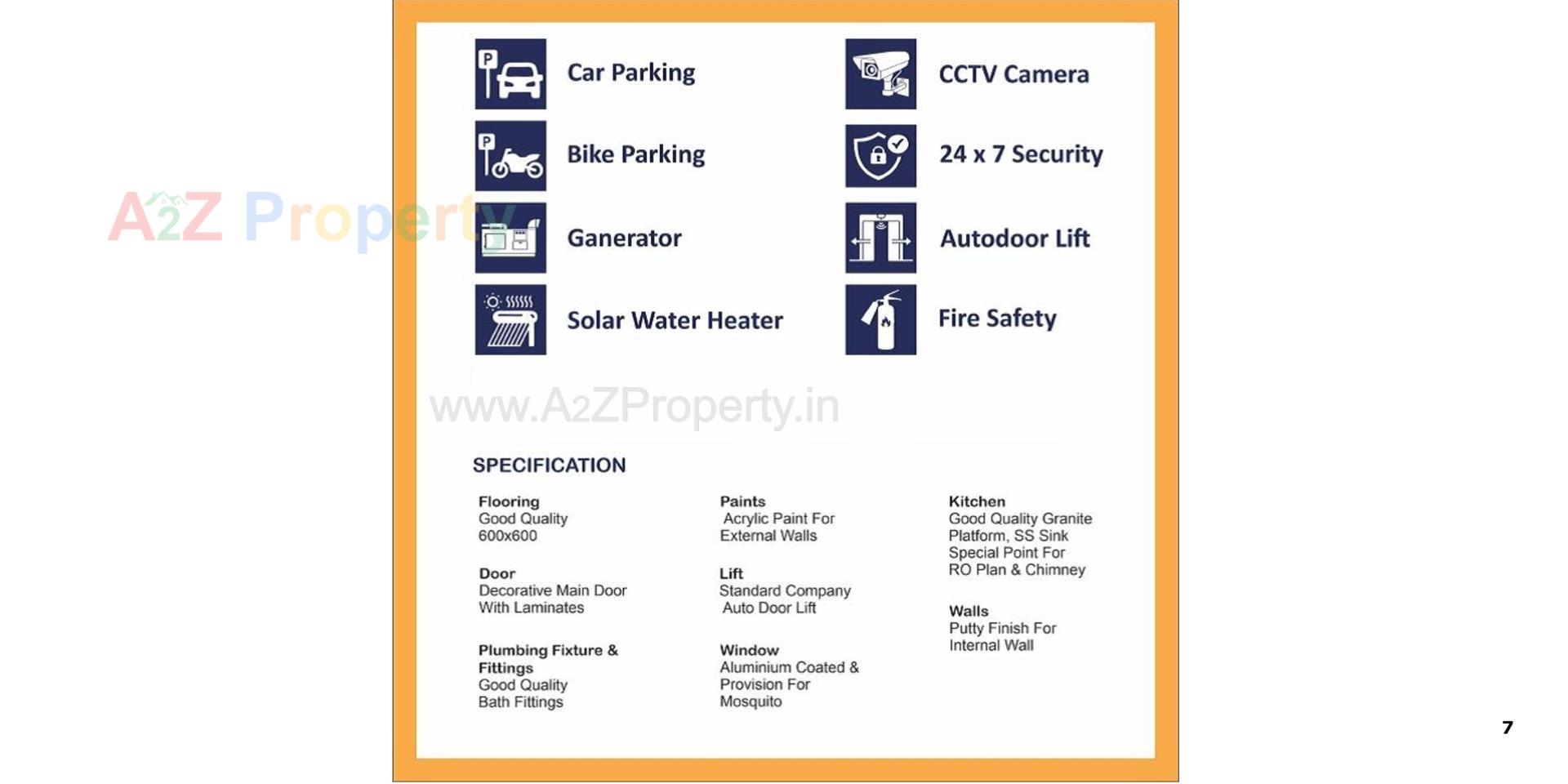  of real estate project Akshar Avenue located at Vavdi, Rajkot, Gujarat