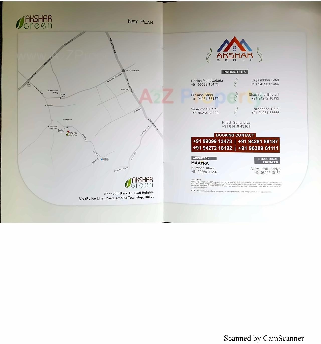  of real estate project Akshar Green located at Mavdi, Rajkot, Gujarat