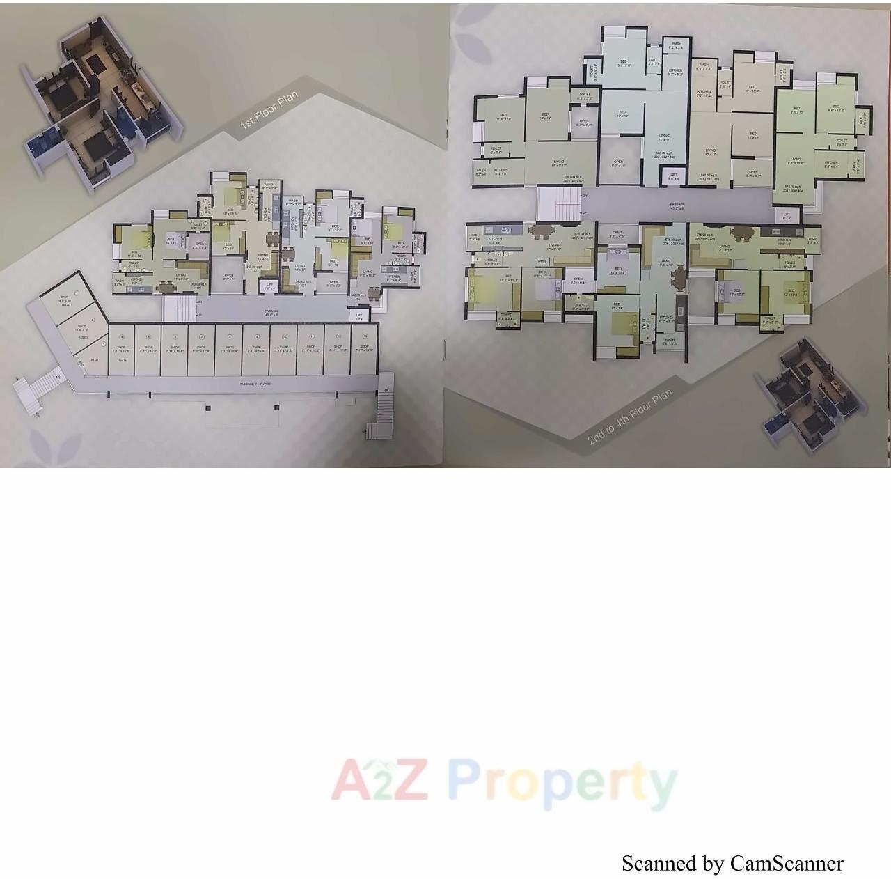 Layout of real estate project Akshar Habitat located at Rajkot, Rajkot, Gujarat