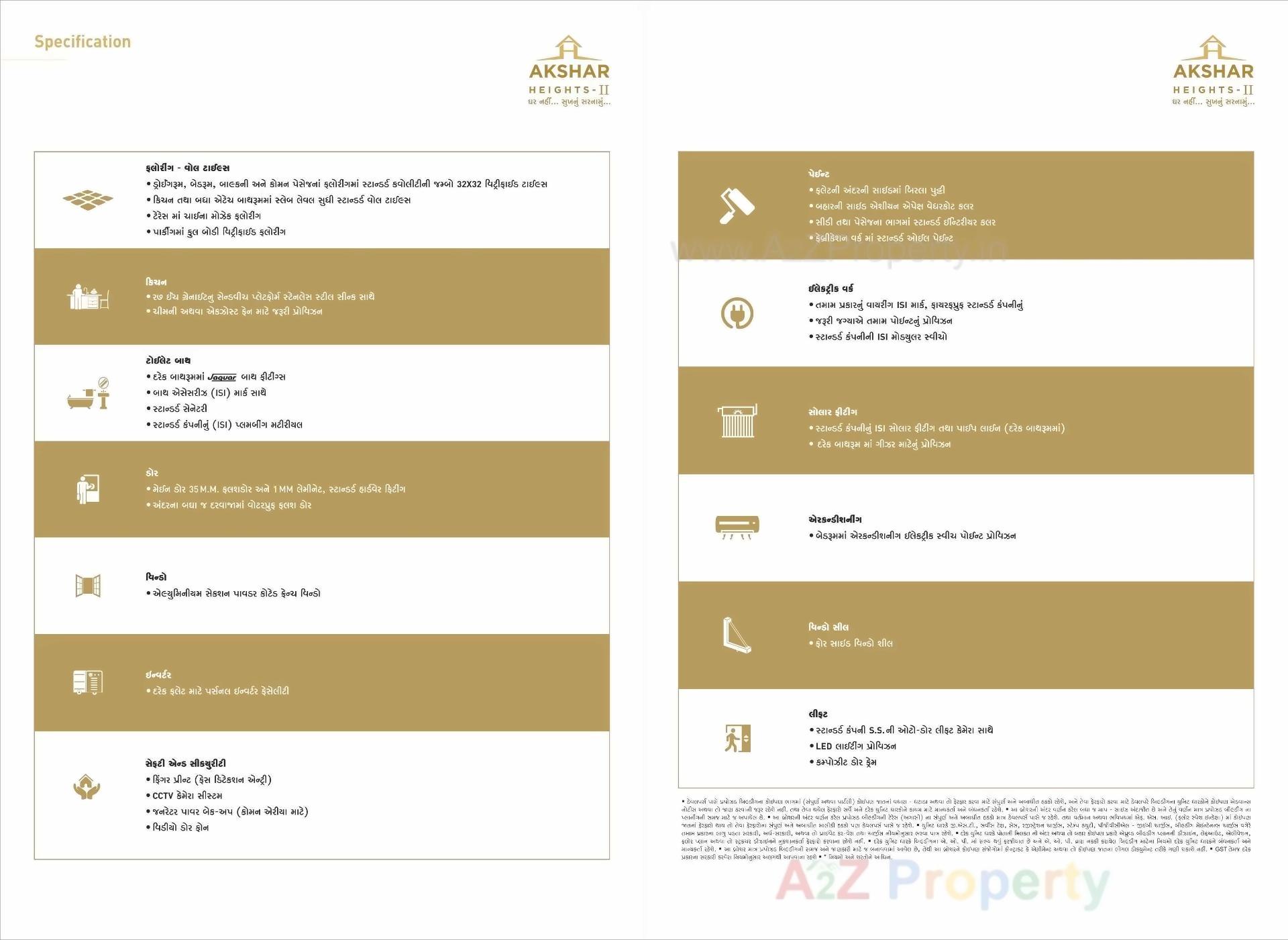  of real estate project Akshar Heights located at Rajkot, Rajkot, Gujarat