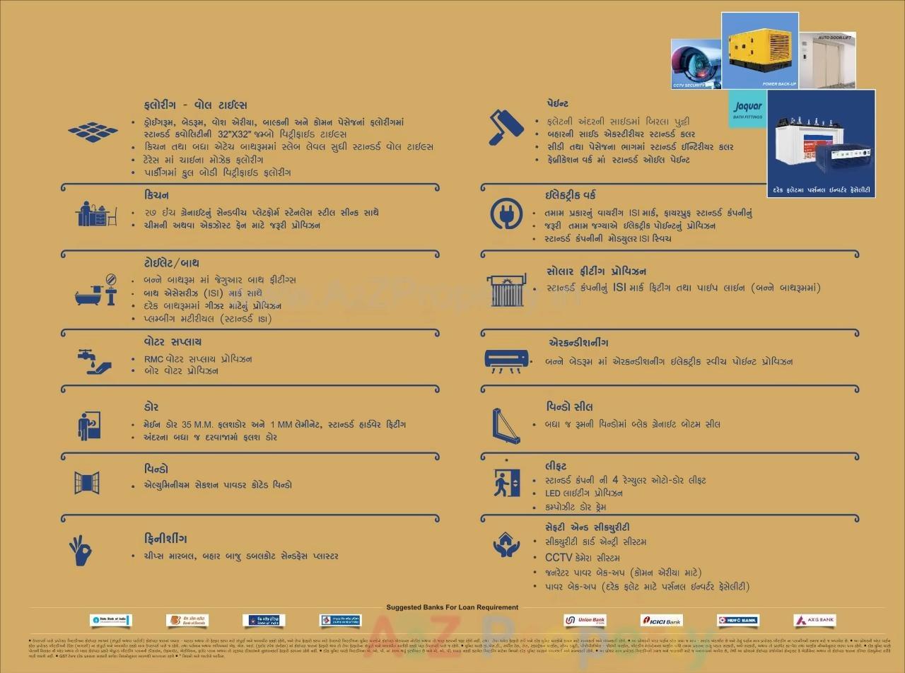  of real estate project Akshar Heights located at Rajkot, Rajkot, Gujarat