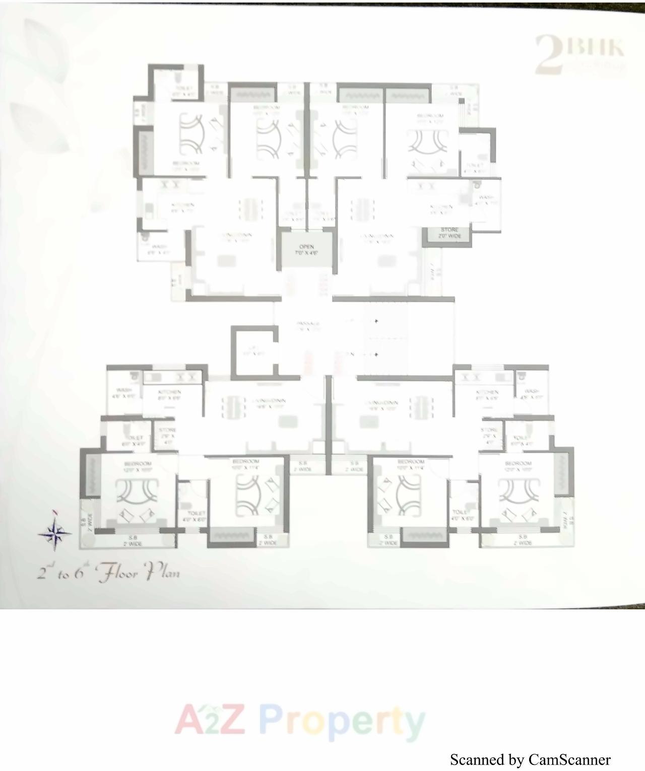 Layout of real estate project Akshar Kunj located at Mavdi, Rajkot, Gujarat